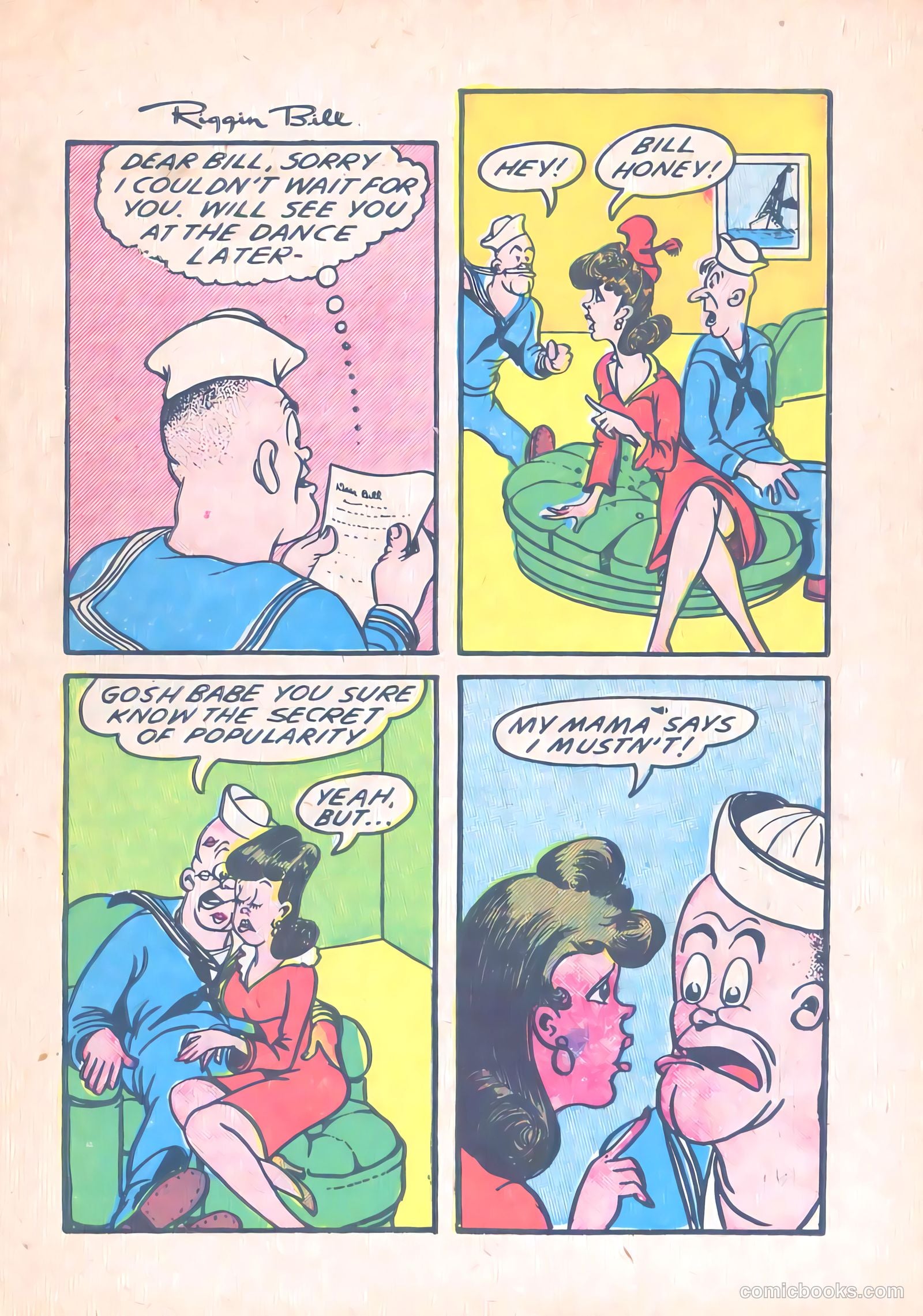 Riggin' Bill #4 (1944) — page 27 of 67