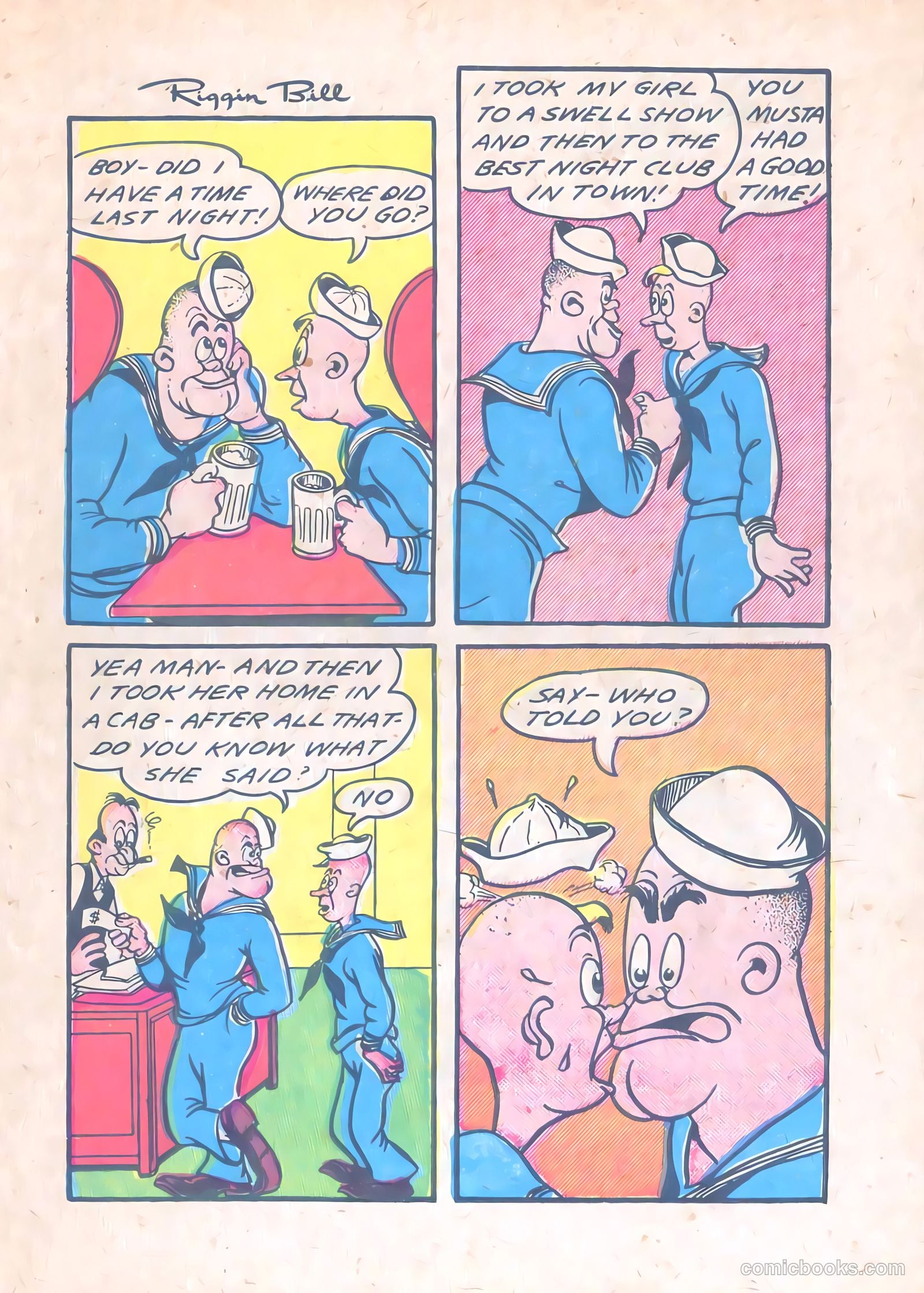 Riggin' Bill #4 (1944) — page 42 of 67