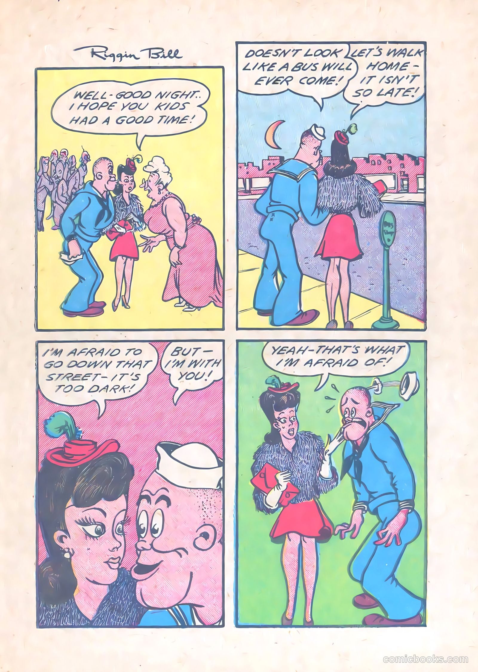 Riggin' Bill #4 (1944) — page 46 of 67