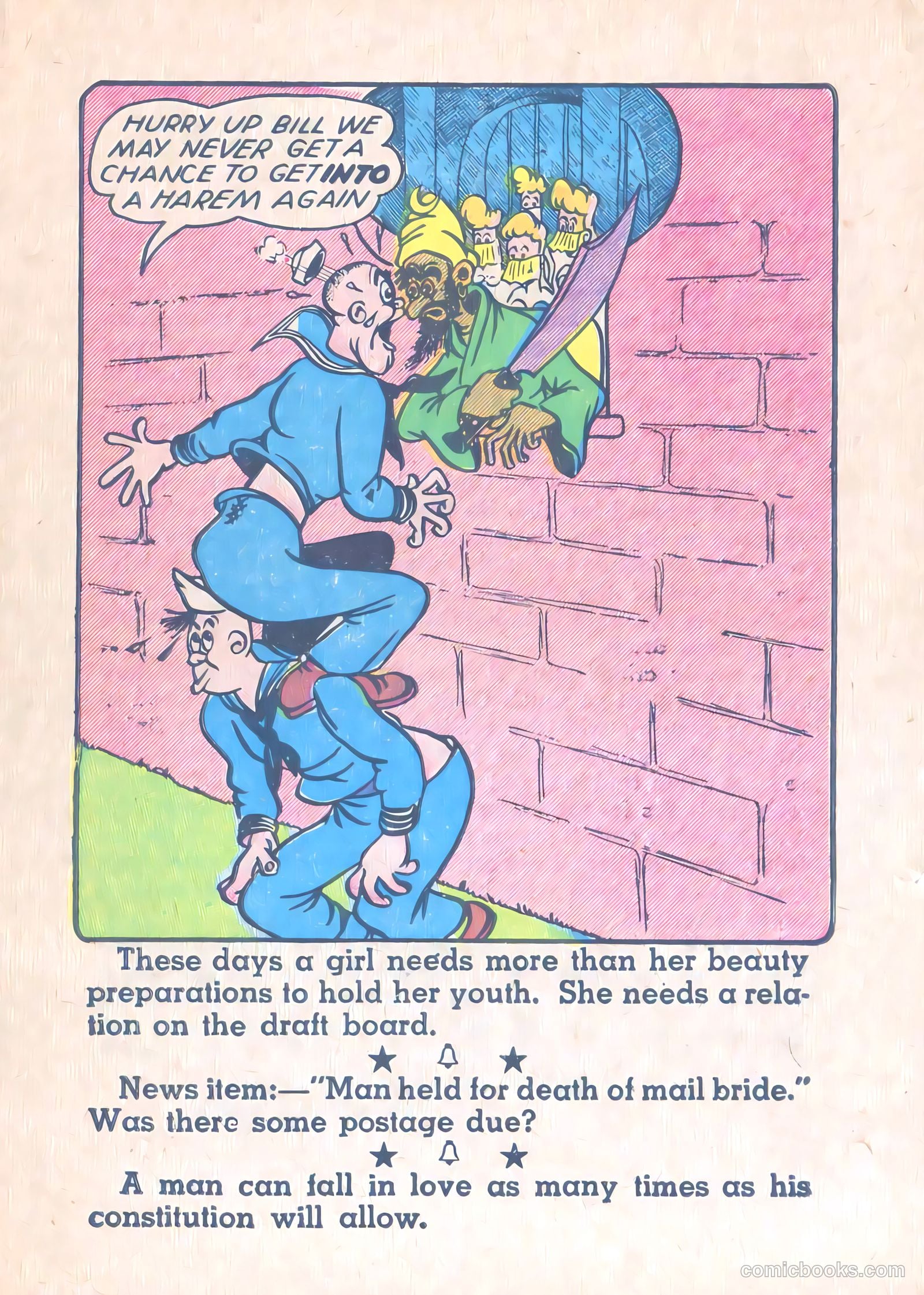 Riggin' Bill #4 (1944) — page 58 of 67