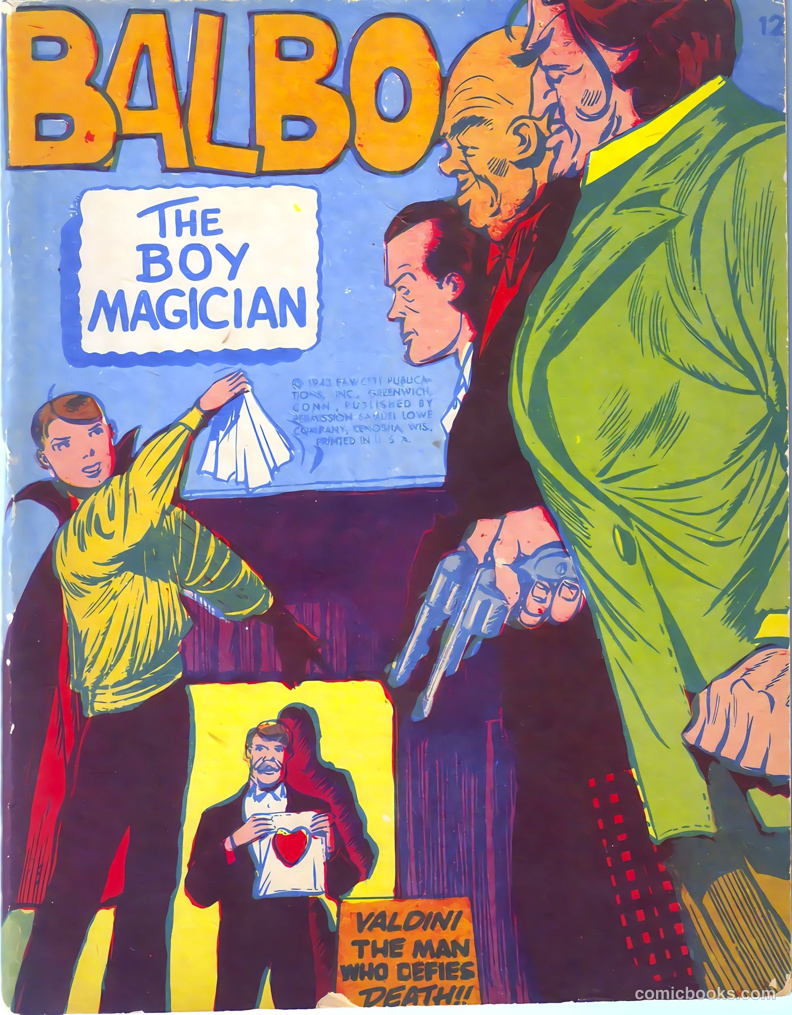 Balbo, the Boy Magician [Mighty Midget Comic] #12