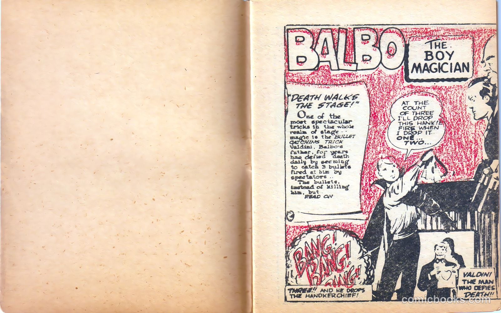 Balbo, the Boy Magician [Mighty Midget Comic] #12 (1943) — page 2 of 18