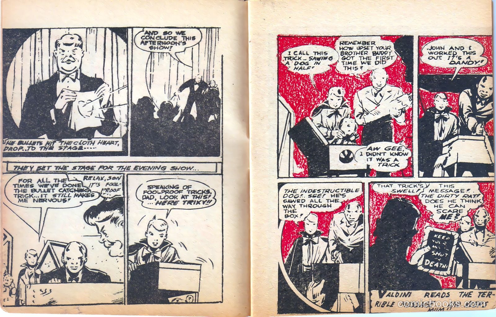 Balbo, the Boy Magician [Mighty Midget Comic] #12 (1943) — page 3 of 18