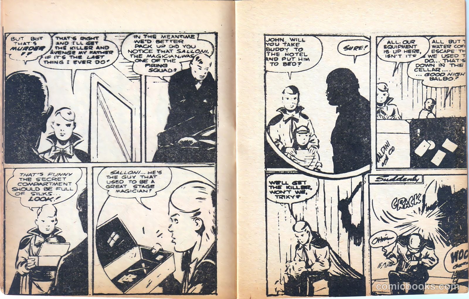 Balbo, the Boy Magician [Mighty Midget Comic] #12 (1943) — page 5 of 18