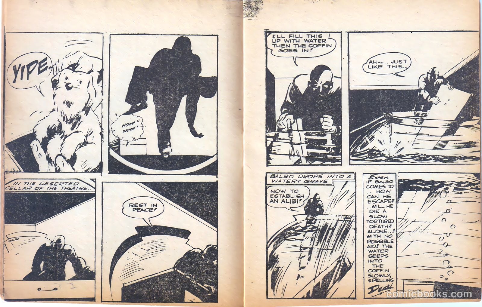 Balbo, the Boy Magician [Mighty Midget Comic] #12 (1943) — page 6 of 18