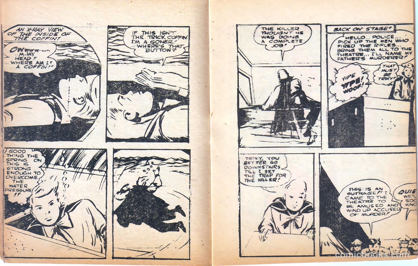 Balbo, the Boy Magician [Mighty Midget Comic] #12 (1943) — page 7 of 18