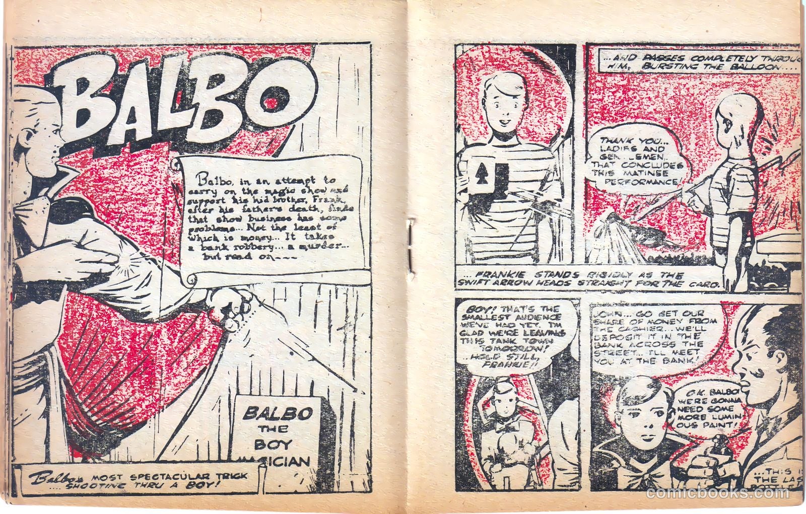 Balbo, the Boy Magician [Mighty Midget Comic] #12 (1943) — page 10 of 18