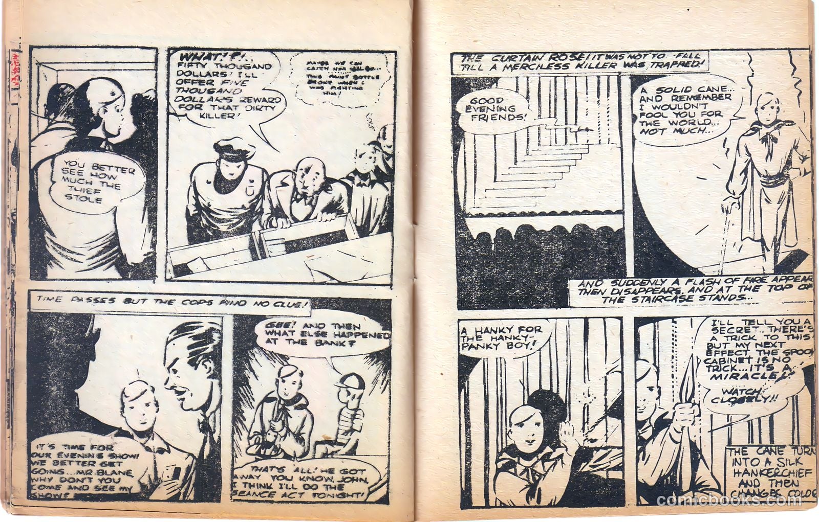 Balbo, the Boy Magician [Mighty Midget Comic] #12 (1943) — page 13 of 18
