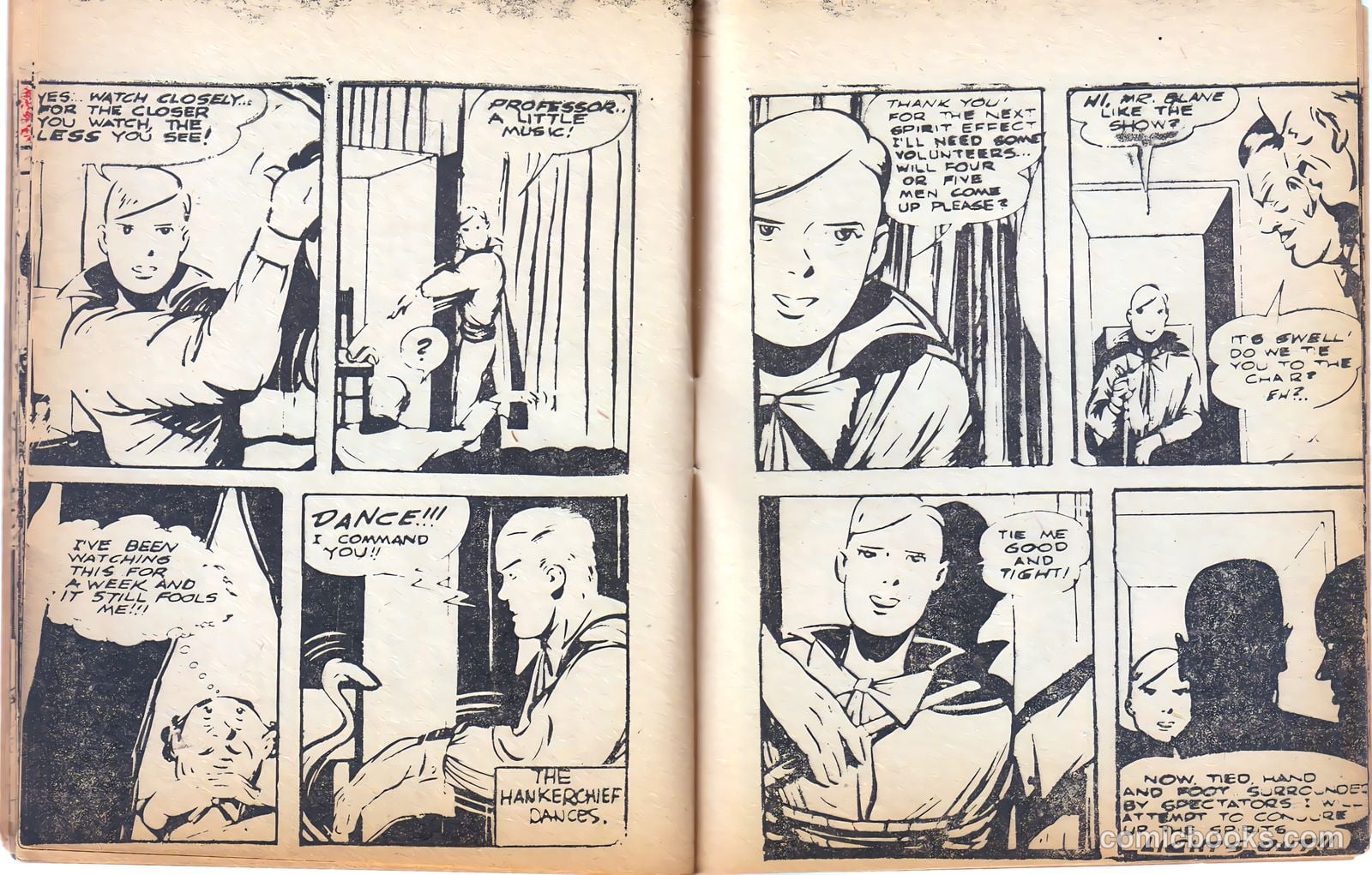 Balbo, the Boy Magician [Mighty Midget Comic] #12 (1943) — page 14 of 18