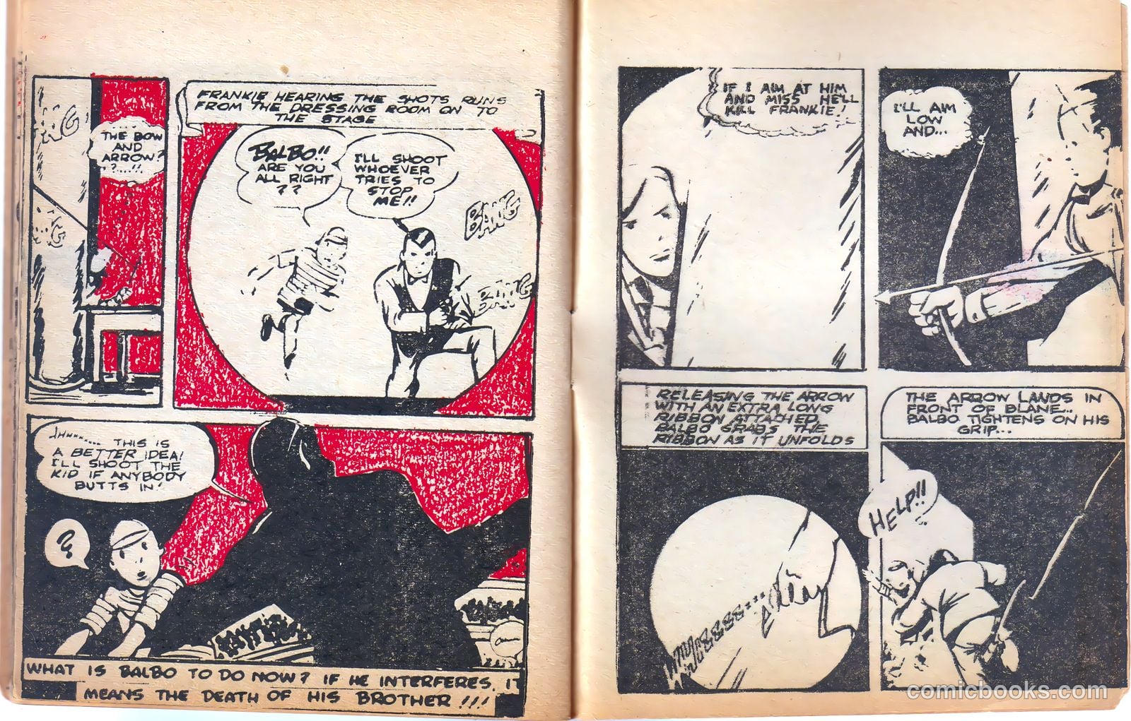 Balbo, the Boy Magician [Mighty Midget Comic] #12 (1943) — page 17 of 18