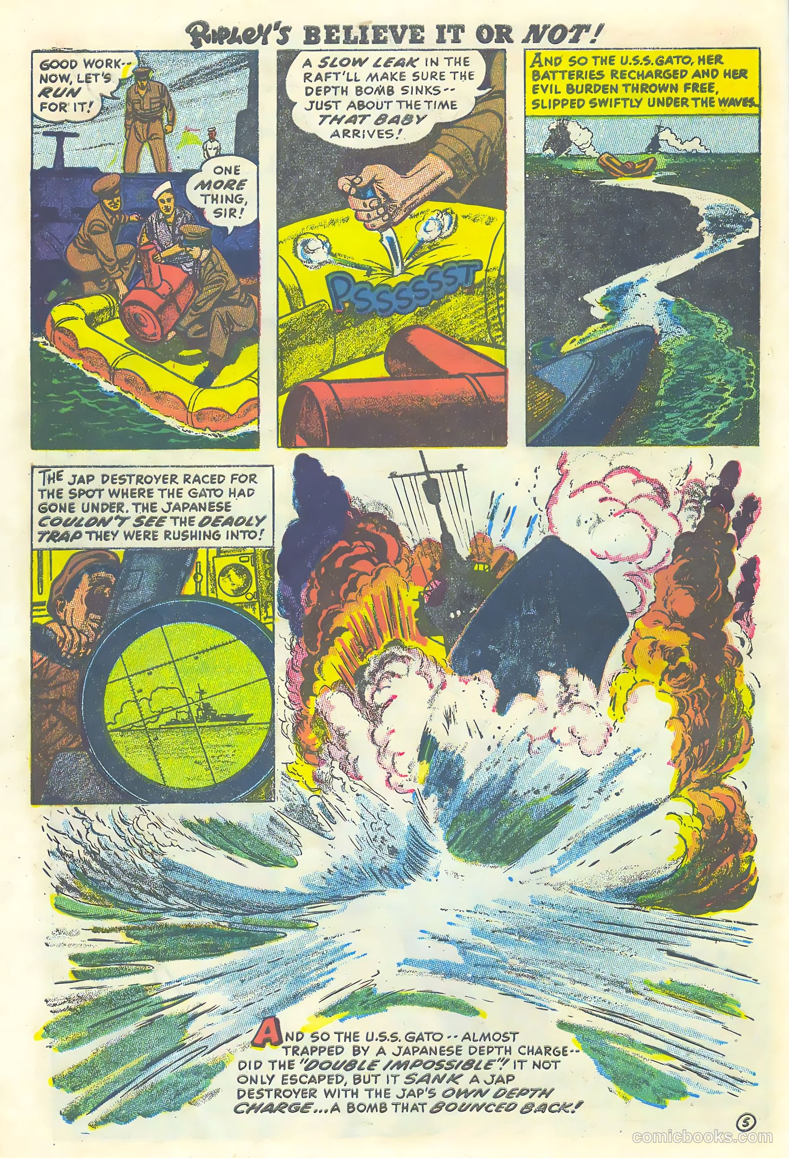 Ripley's Believe It or Not! #1 (1941) — page 32 of 36
