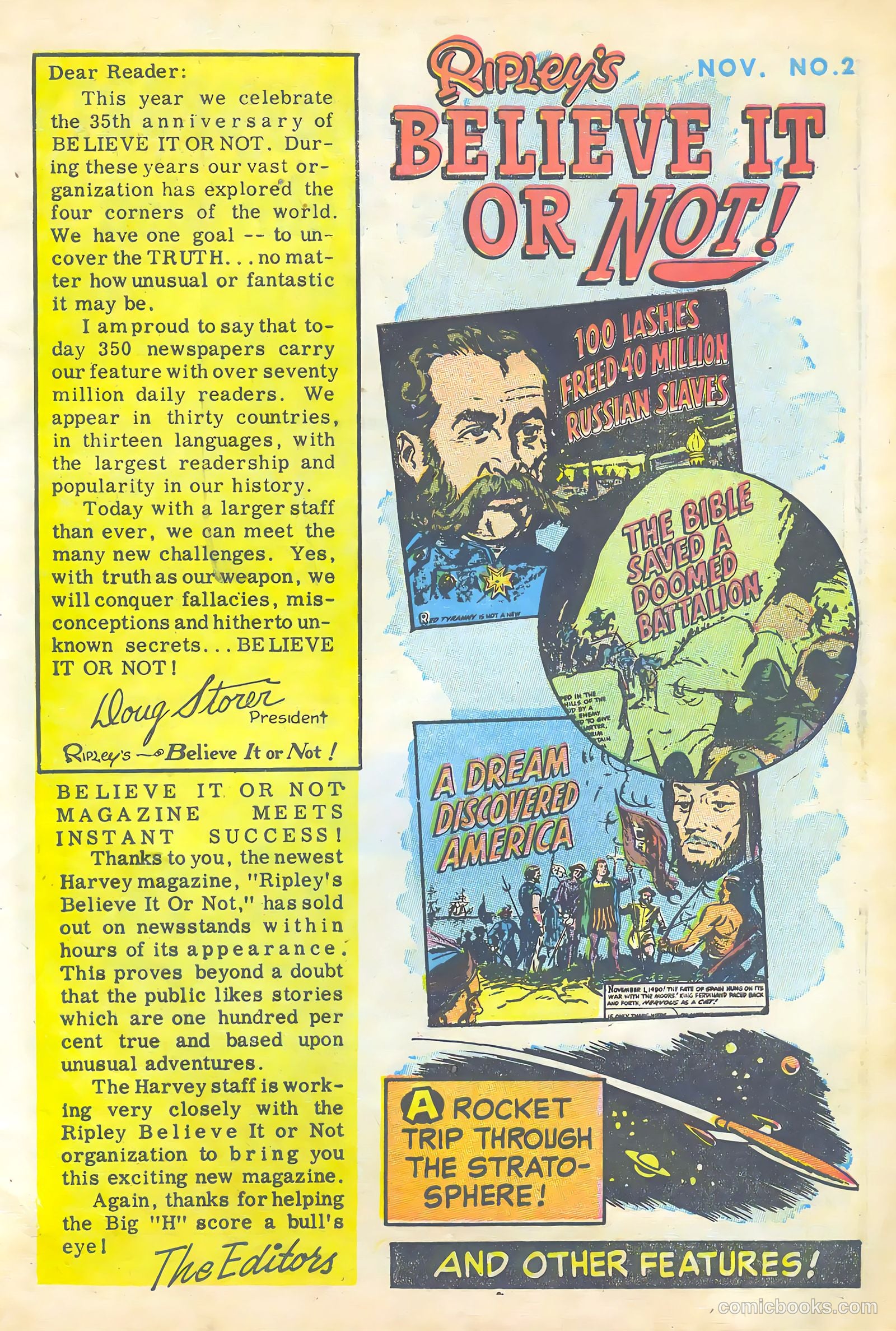 Ripley's Believe It or Not! #2 (1948) — page 3 of 36
