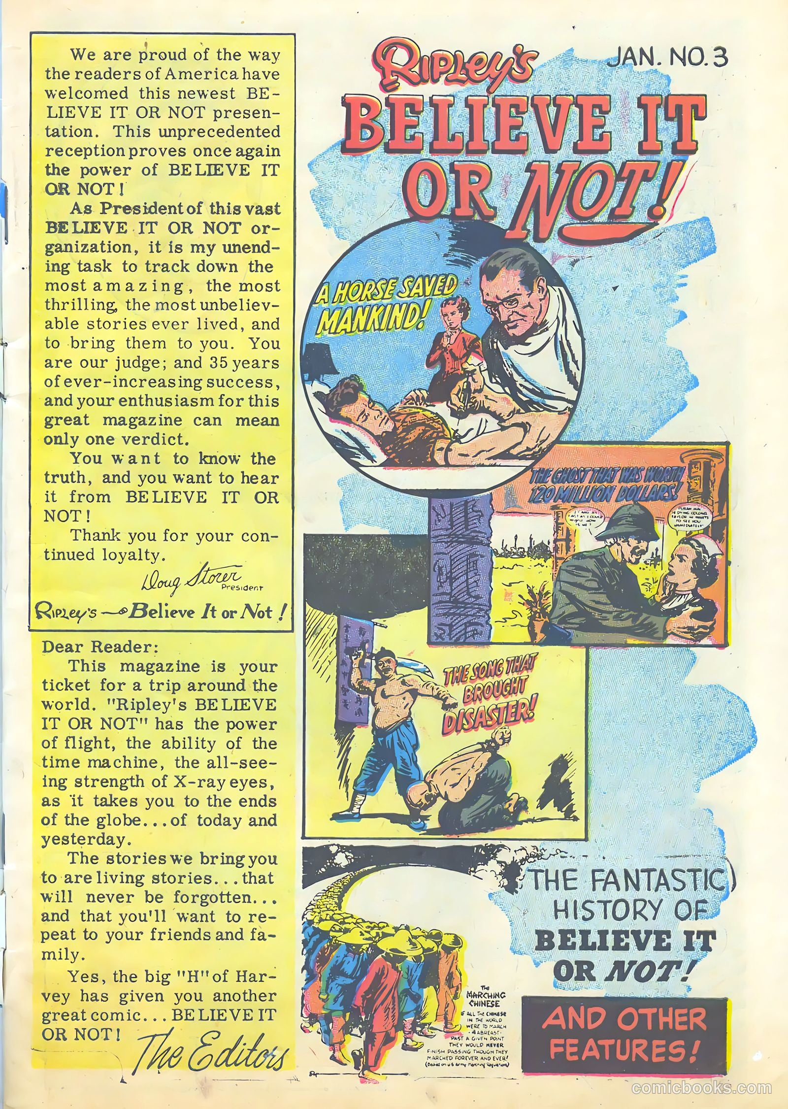 Ripley's Believe It or Not #3 (1954) — page 3 of 35