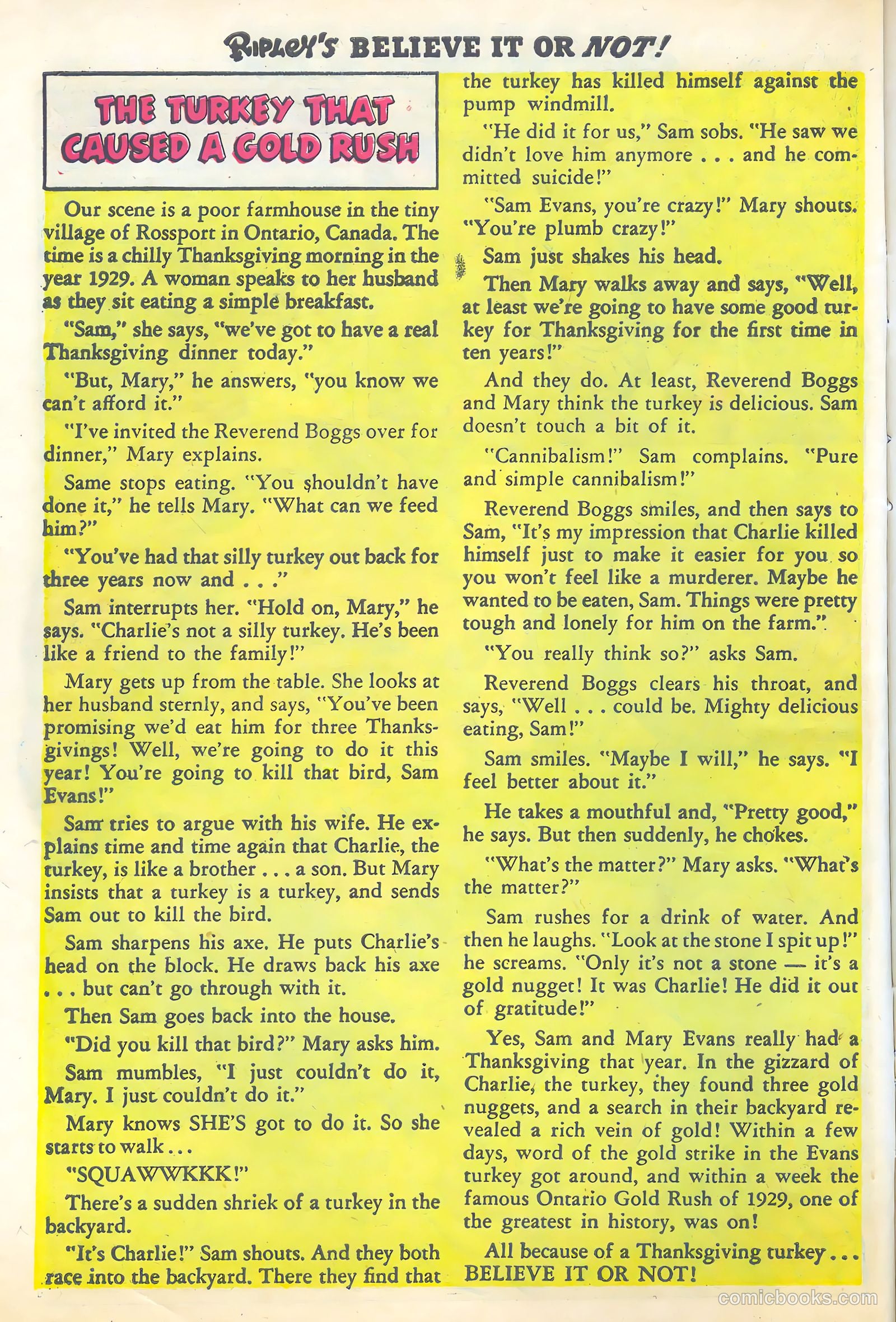 Ripley's Believe It or Not #3 (1954) — page 10 of 35