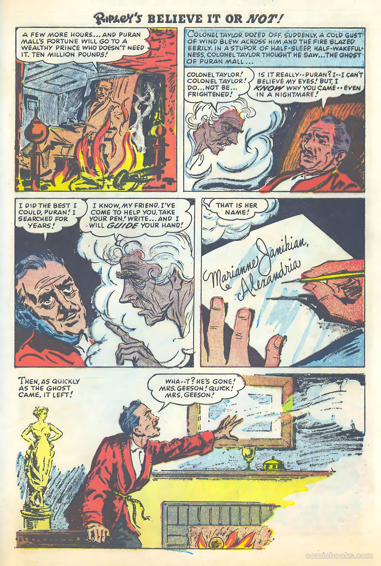 Ripley's Believe It or Not #3 (1954) — page 30 of 35