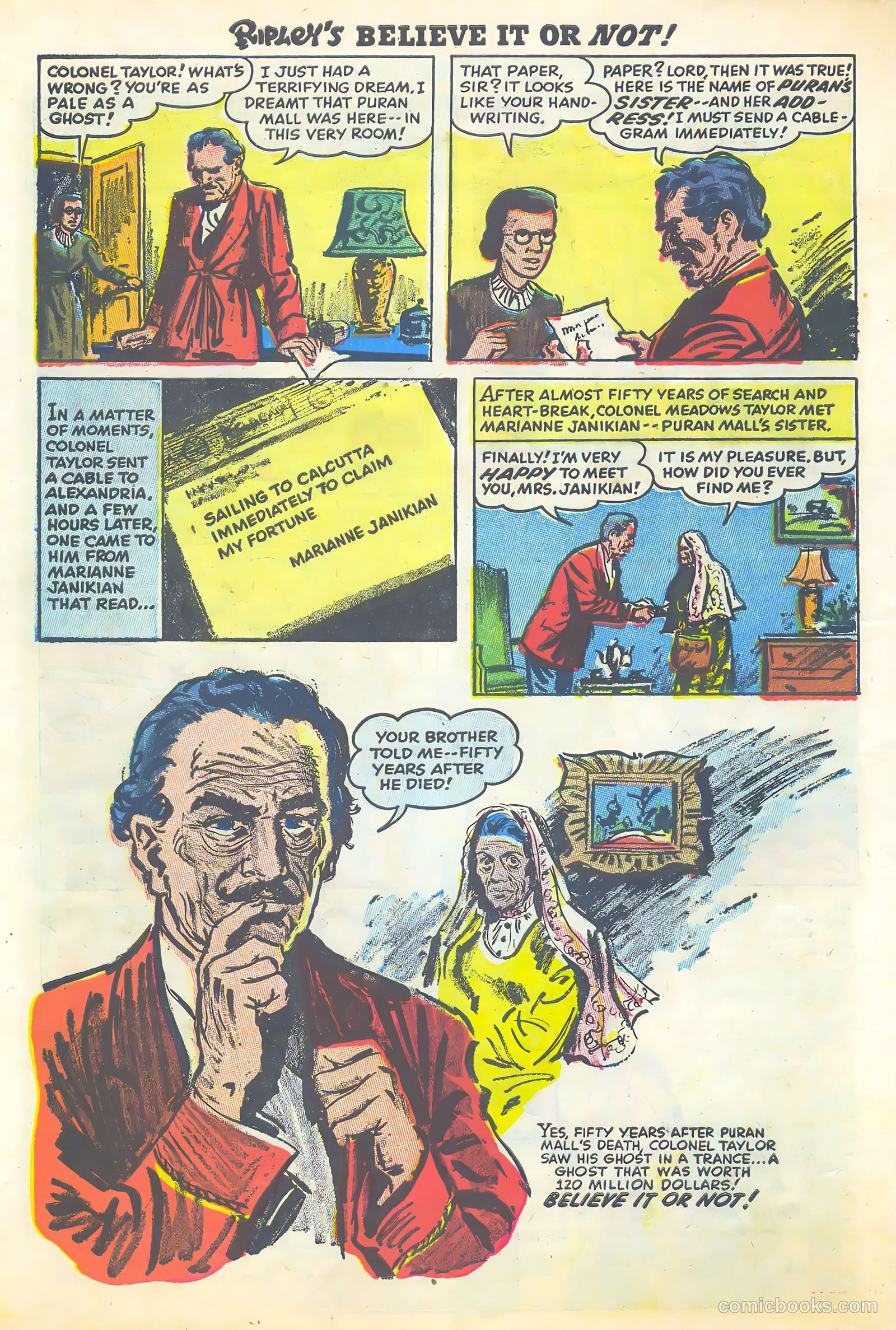 Ripley's Believe It or Not #3 (1954) — page 31 of 35