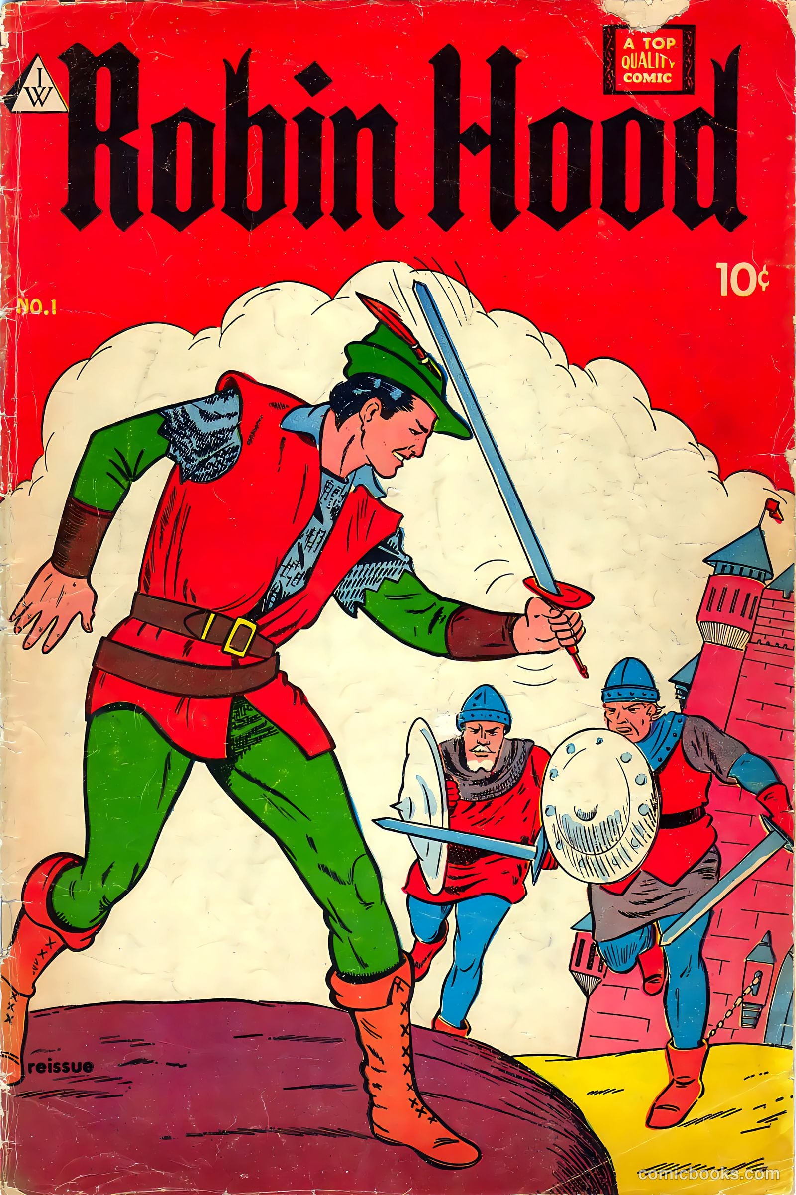 Robin Hood #1 (1958) — page 2 of 30