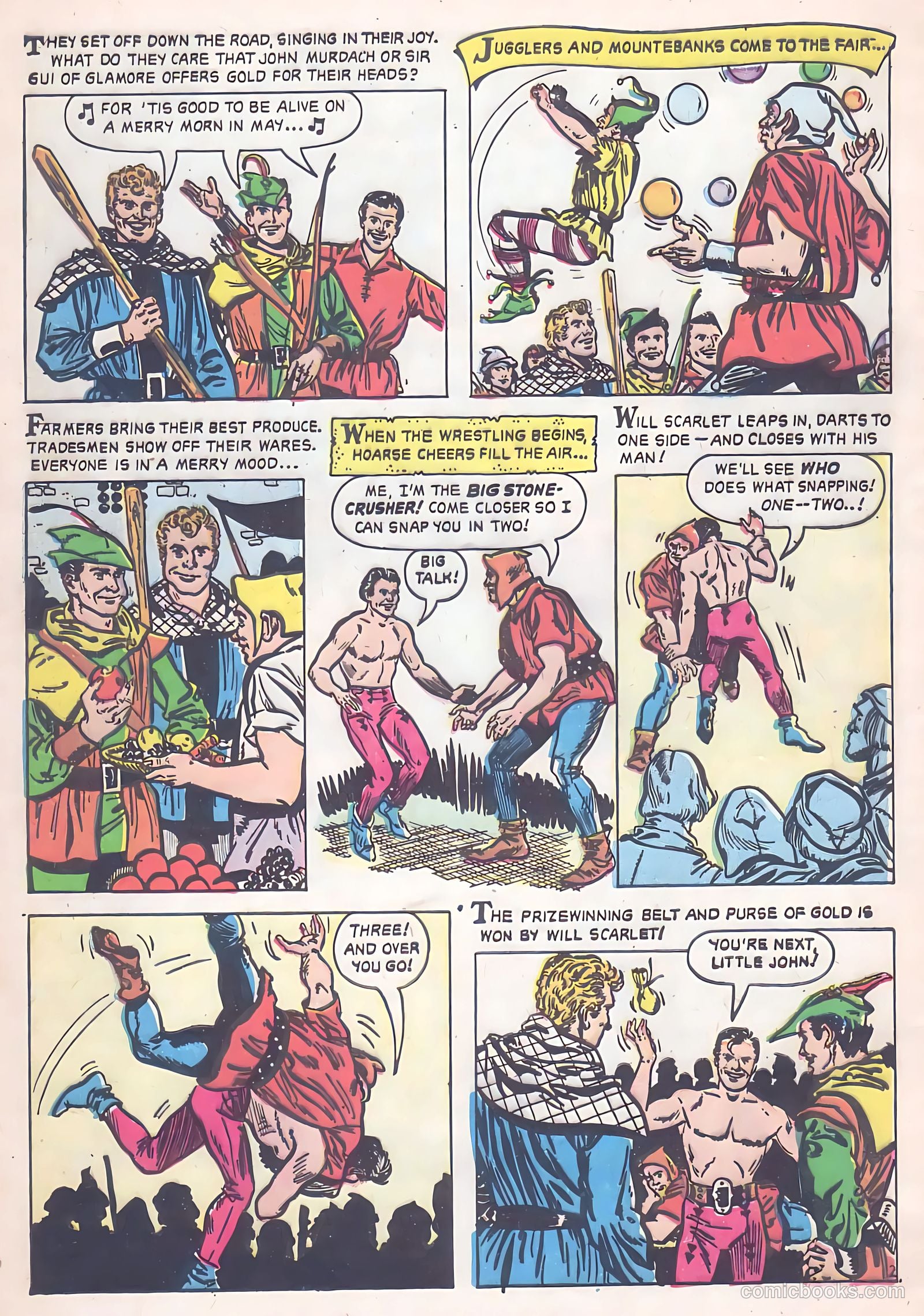 Robin Hood #1 (1958) — page 4 of 30