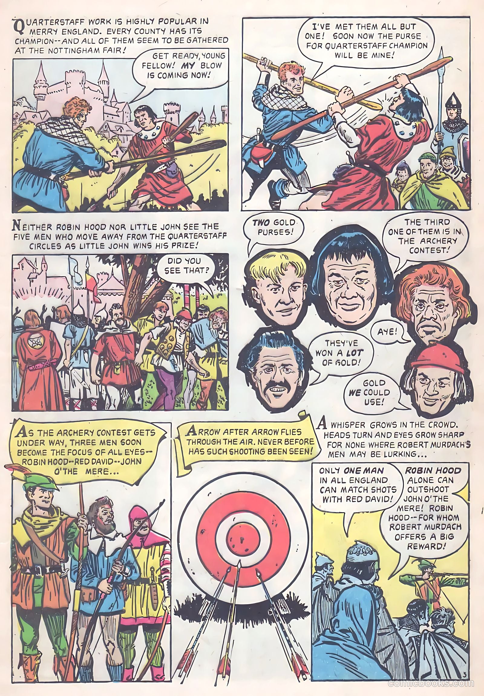 Robin Hood #1 (1958) — page 5 of 30