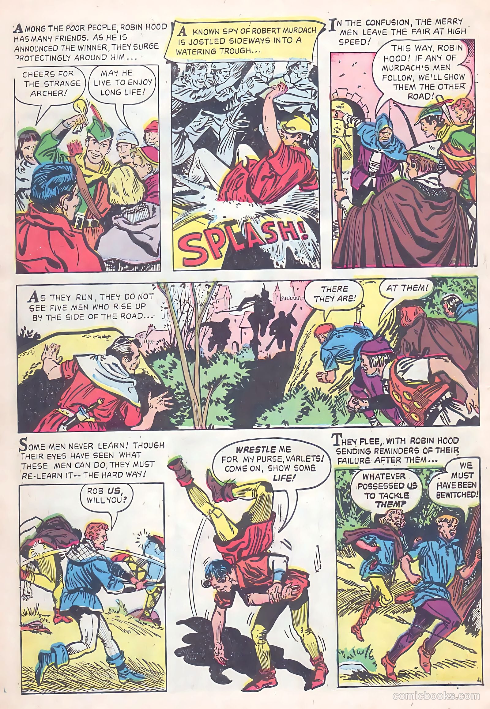 Robin Hood #1 (1958) — page 6 of 30