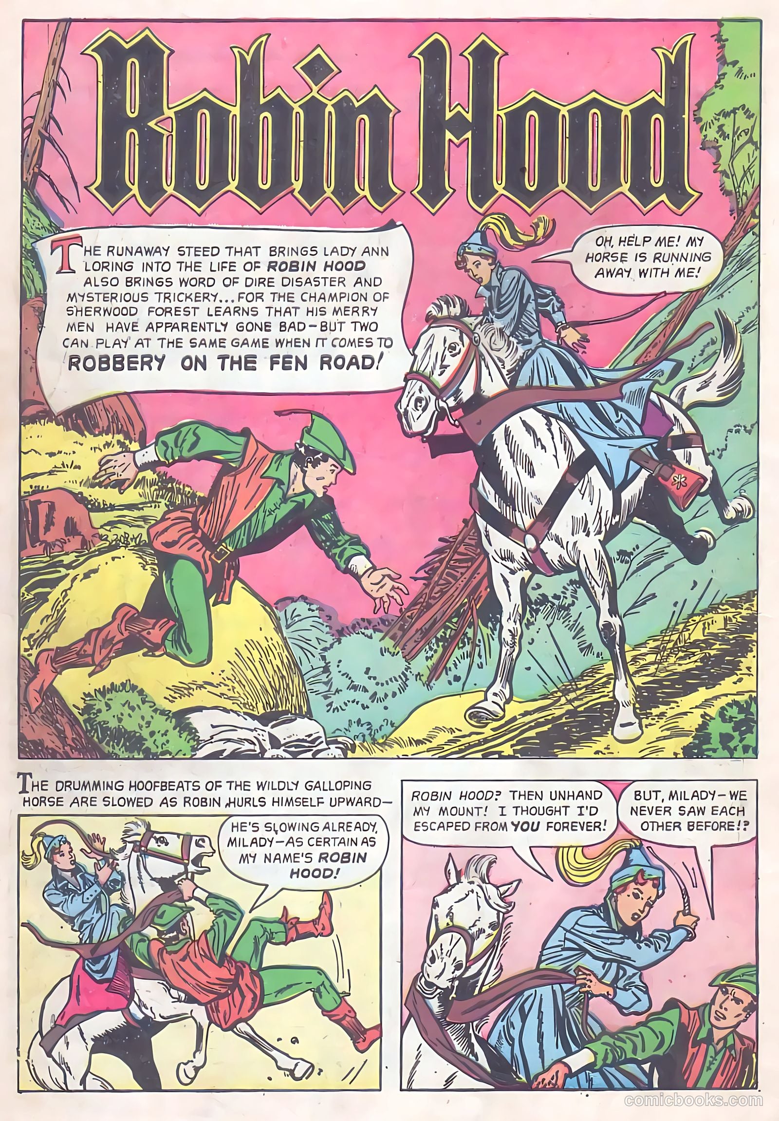 Robin Hood #1 (1958) — page 9 of 30