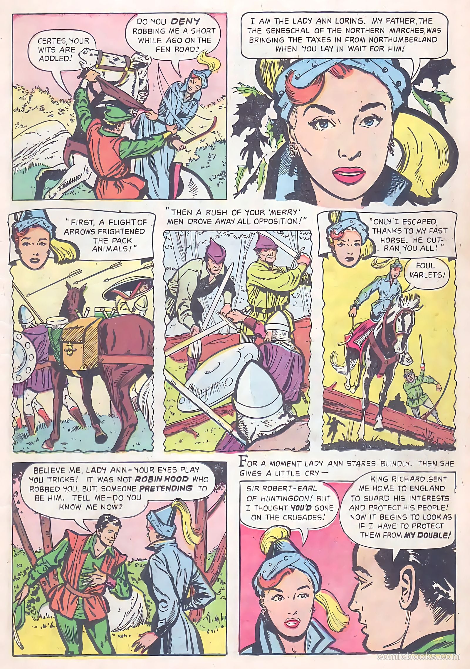 Robin Hood #1 (1958) — page 10 of 30