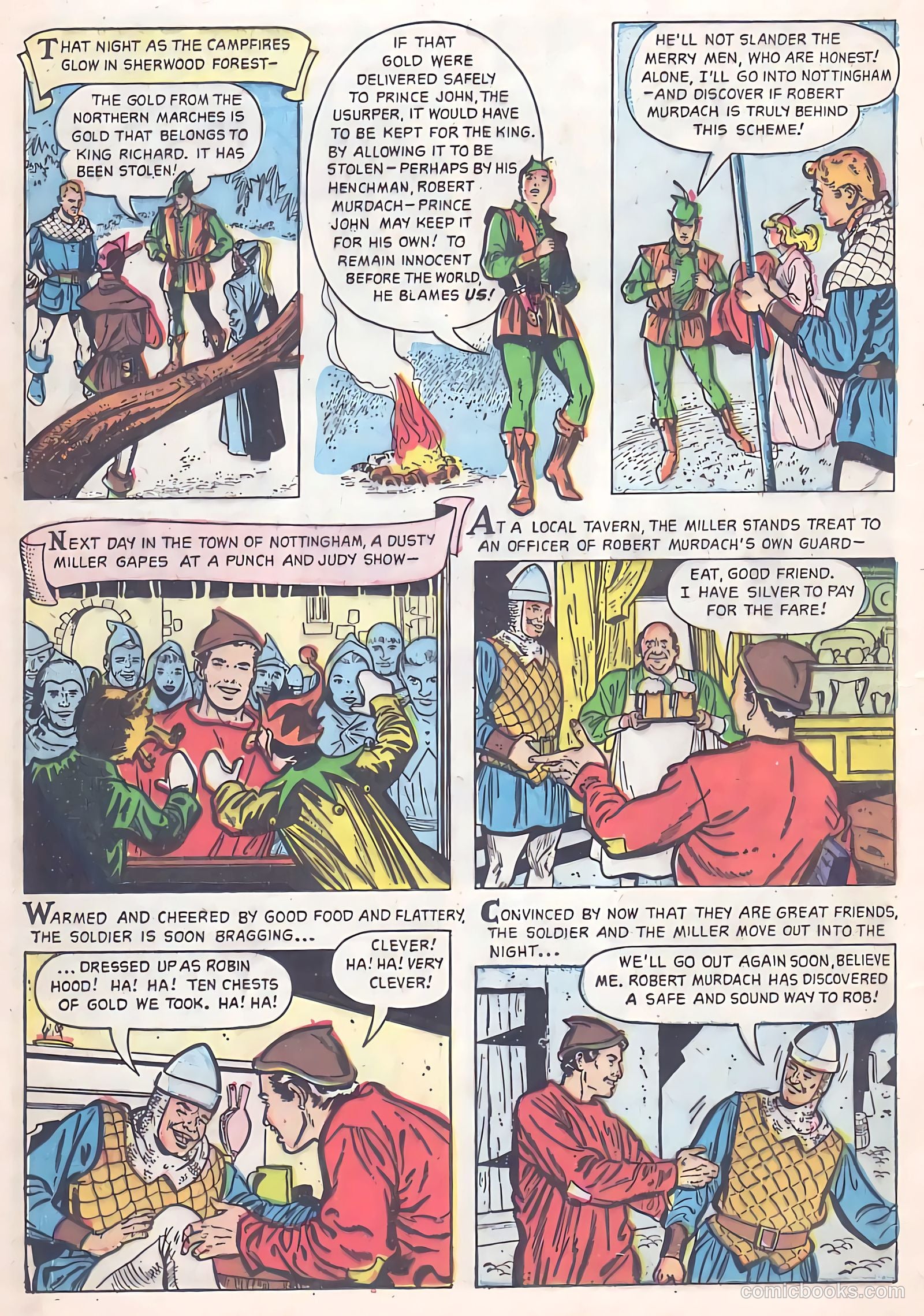 Robin Hood #1 (1958) — page 11 of 30