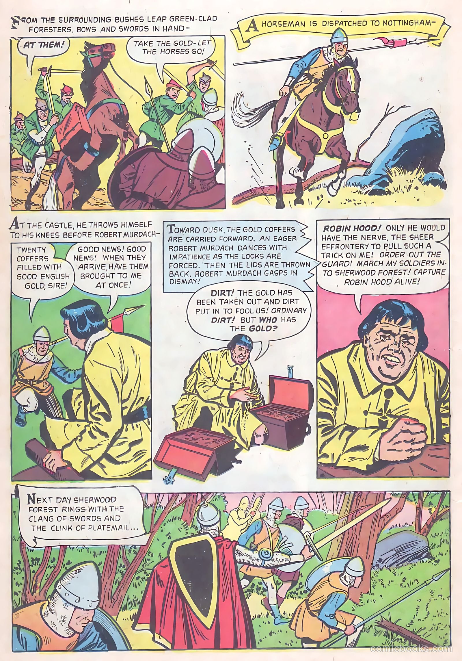 Robin Hood #1 (1958) — page 13 of 30