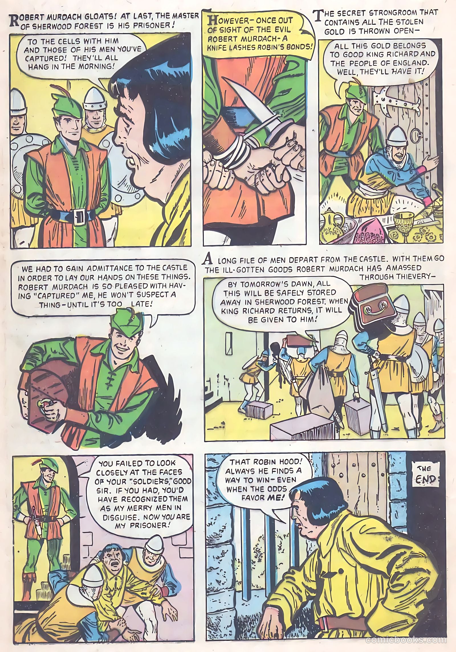Robin Hood #1 (1958) — page 15 of 30