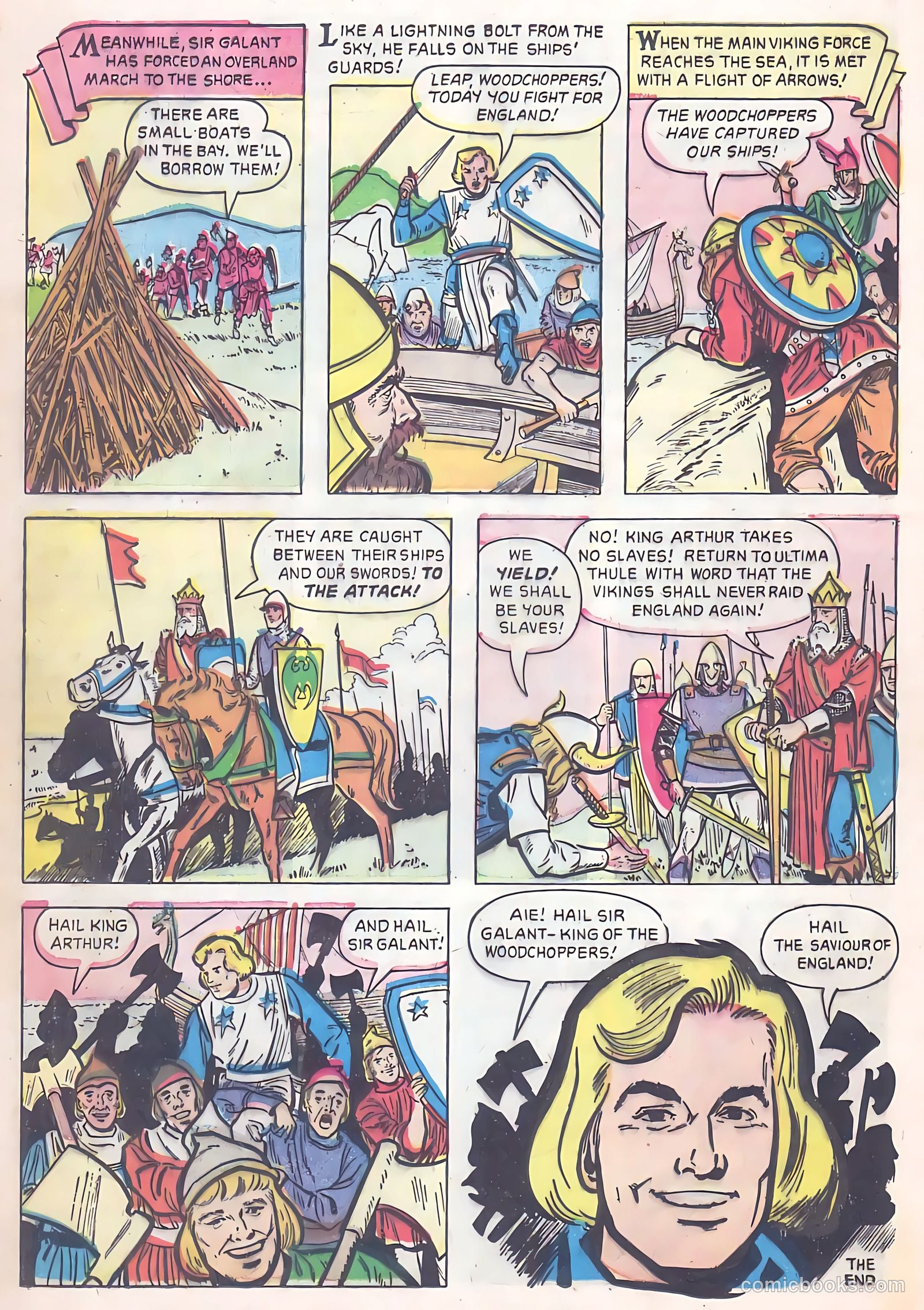 Robin Hood #1 (1958) — page 22 of 30