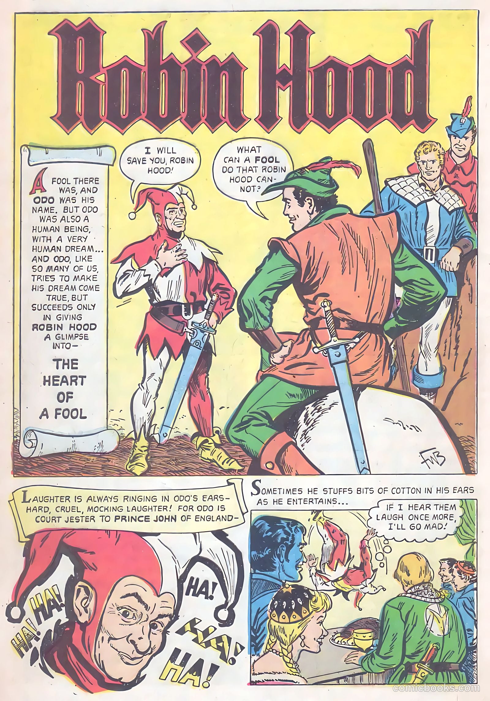 Robin Hood #1 (1958) — page 25 of 30