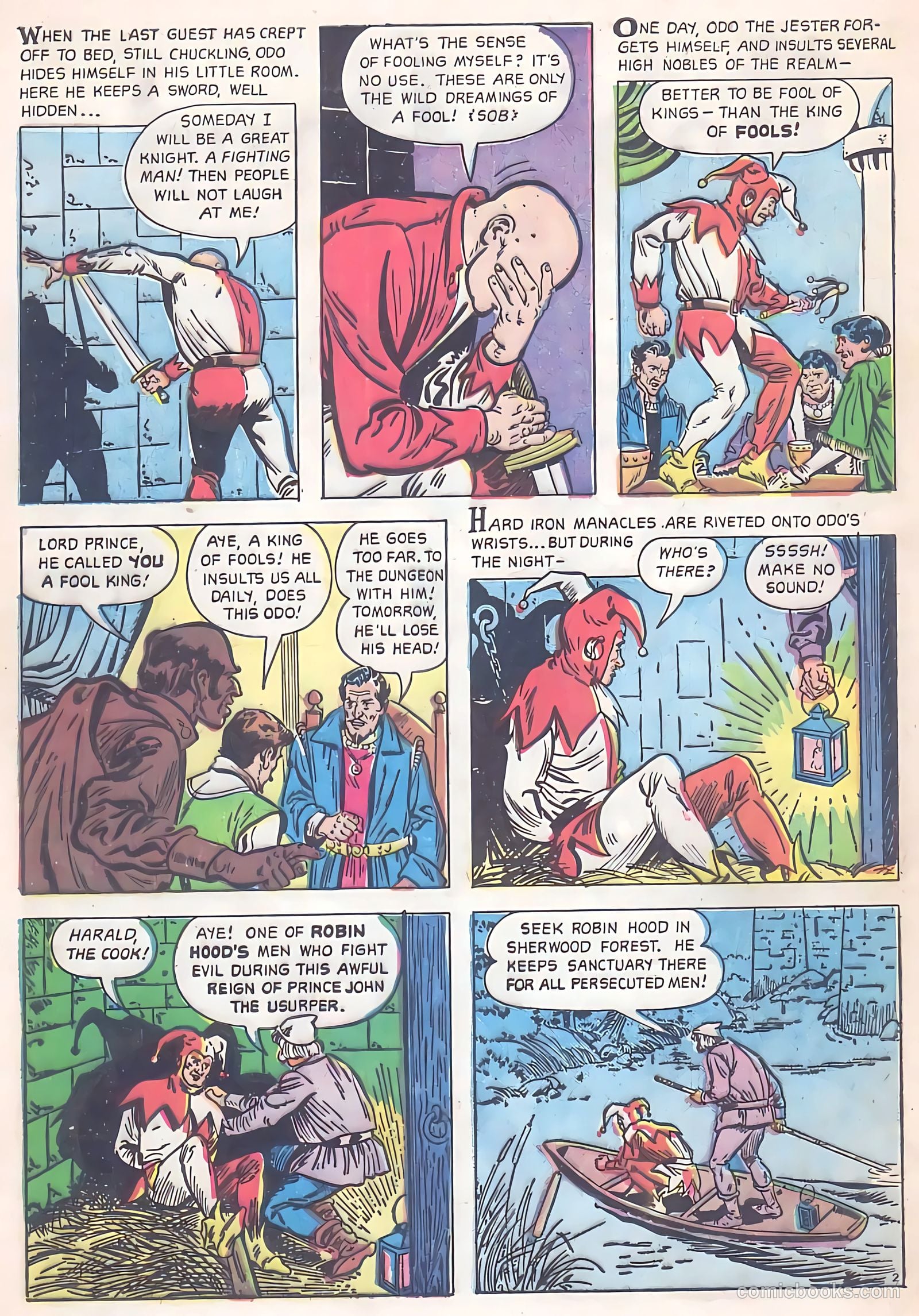 Robin Hood #1 (1958) — page 26 of 30