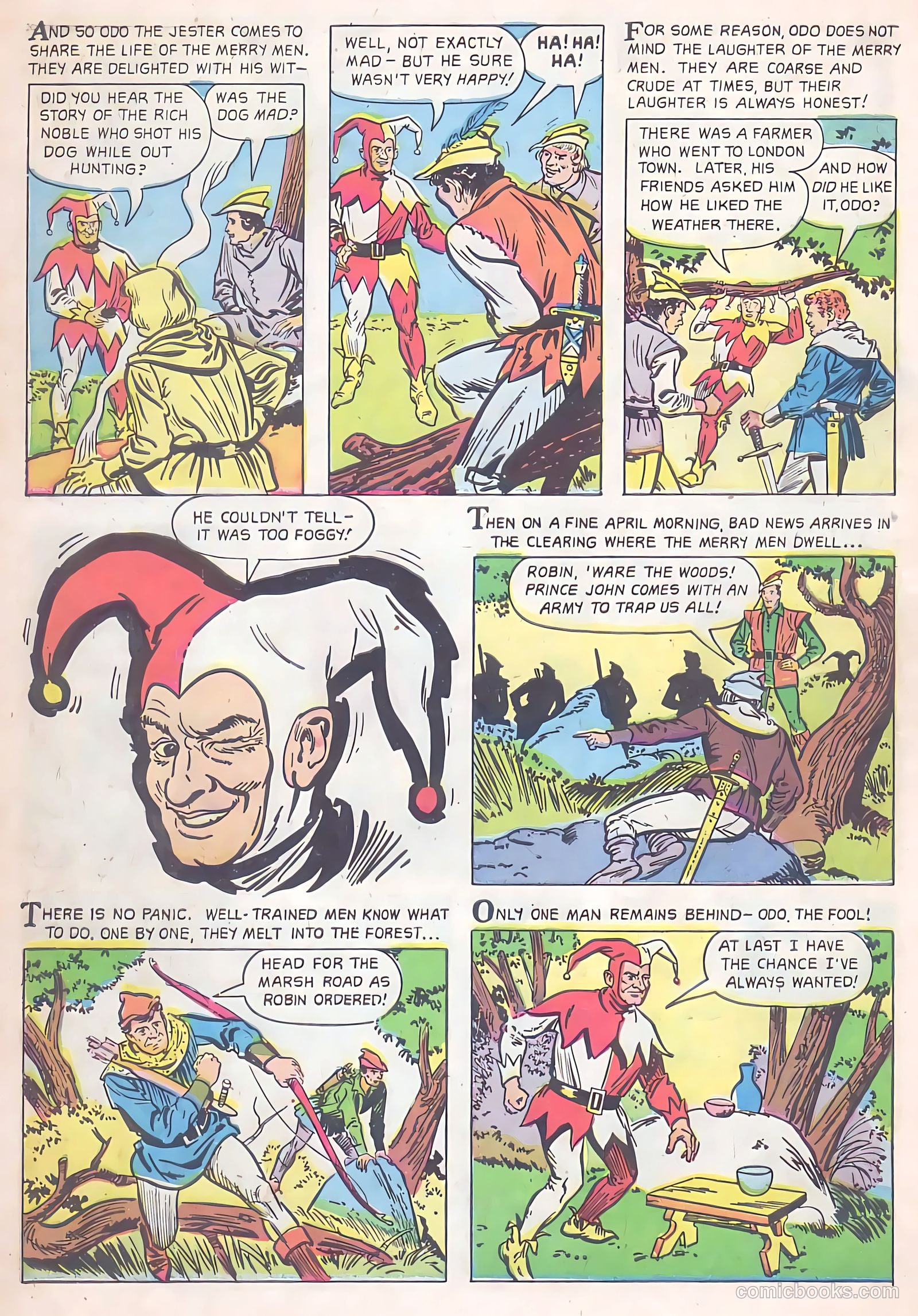 Robin Hood #1 (1958) — page 27 of 30