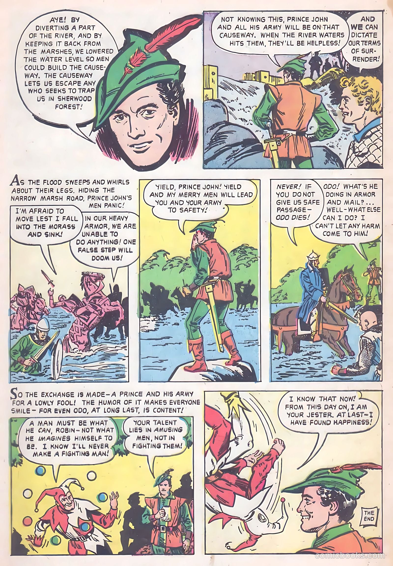 Robin Hood #1 (1958) — page 30 of 30