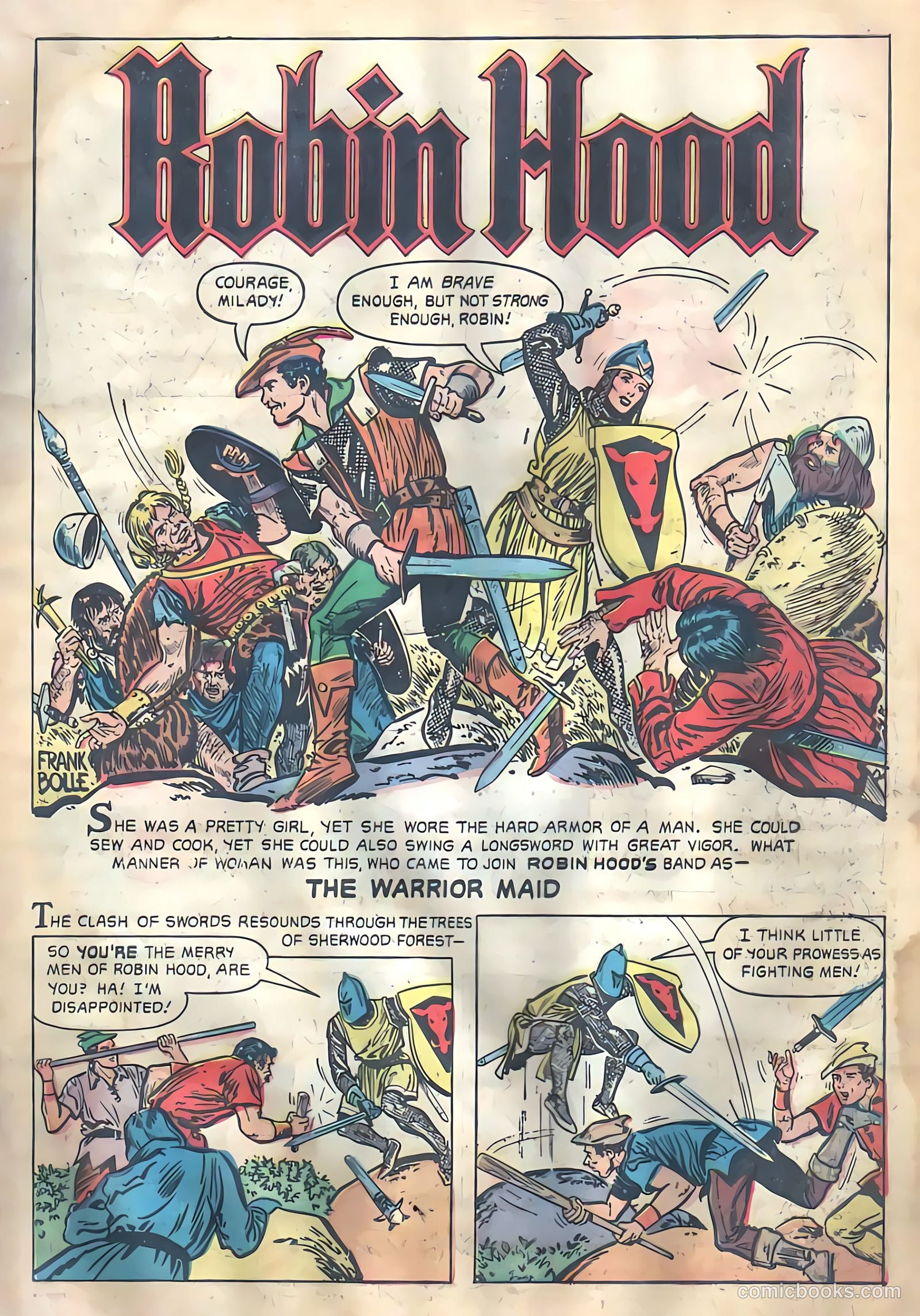 Robin Hood #2 (1957) — page 4 of 32