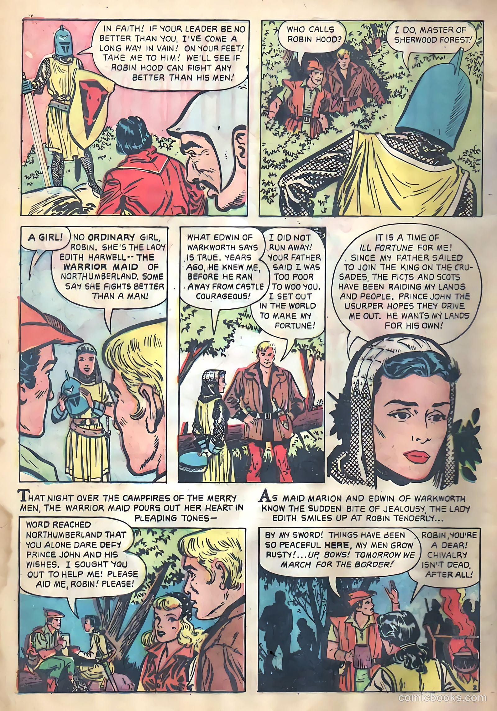 Robin Hood #2 (1957) — page 5 of 32
