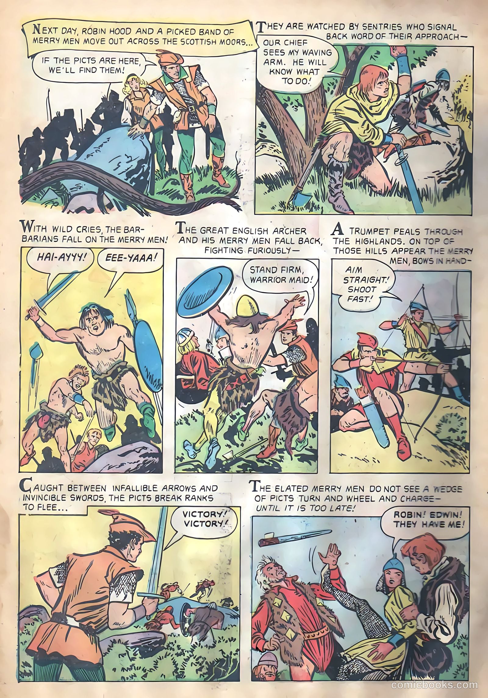 Robin Hood #2 (1957) — page 7 of 32