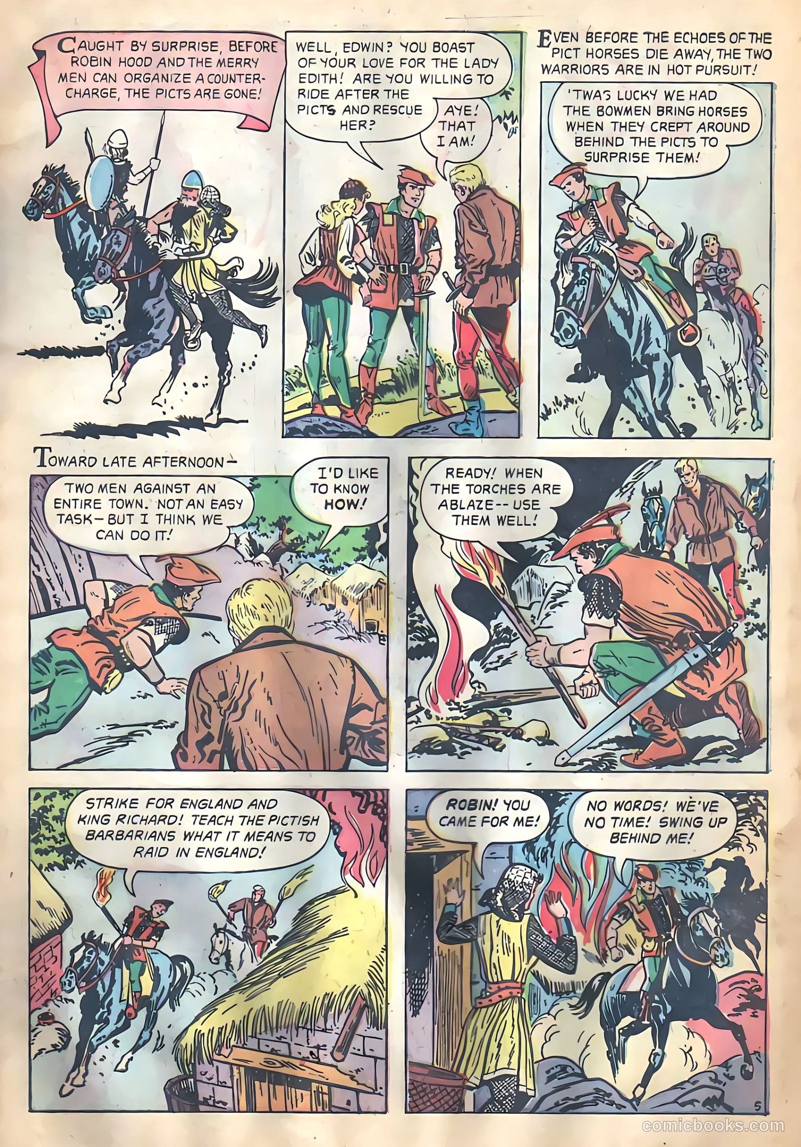 Robin Hood #2 (1957) — page 8 of 32