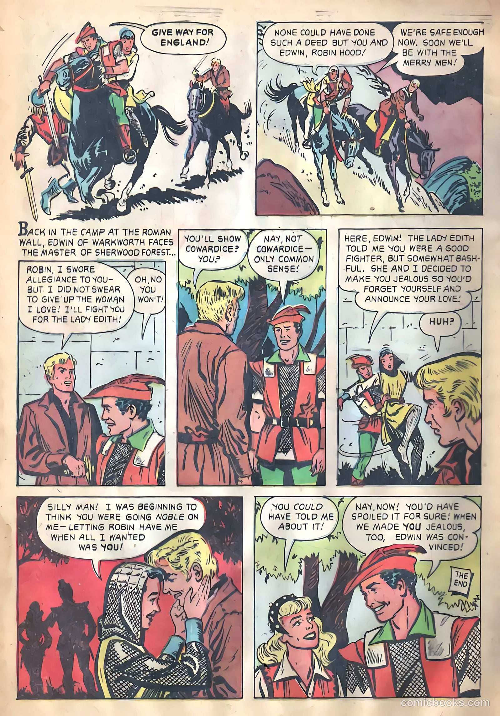 Robin Hood #2 (1957) — page 9 of 32