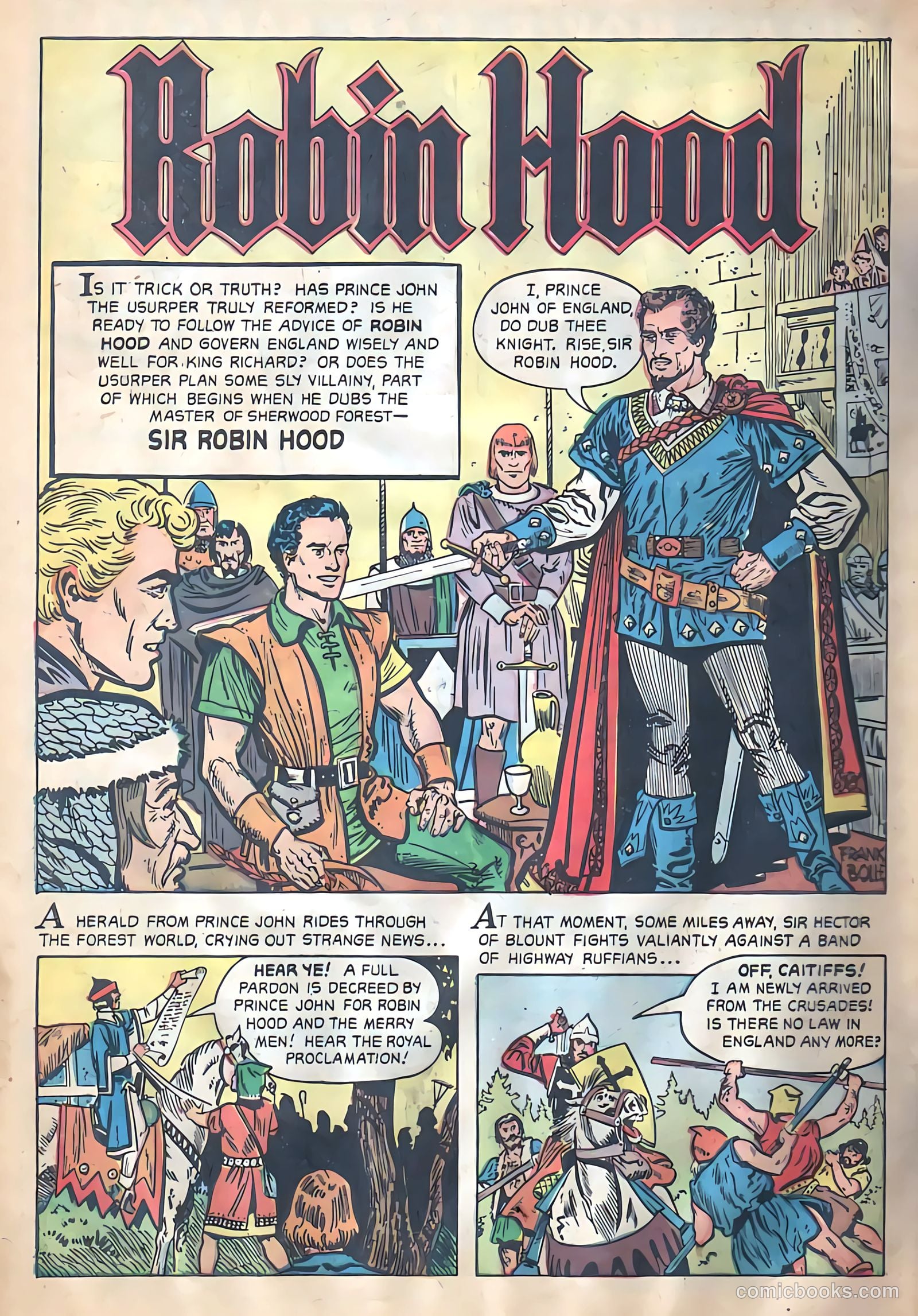 Robin Hood #2 (1957) — page 11 of 32
