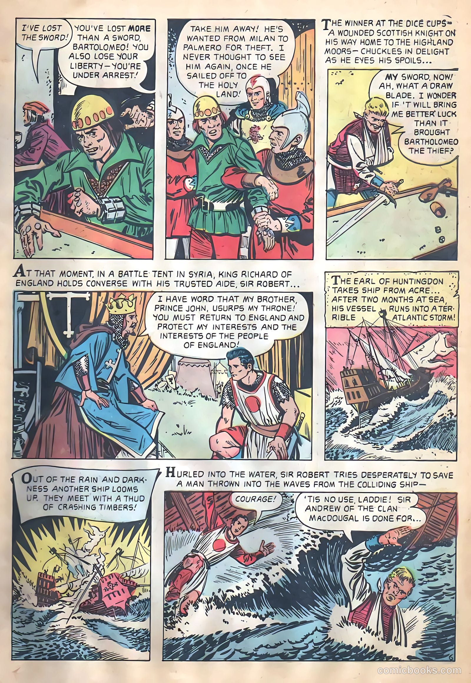 Robin Hood #2 (1957) — page 30 of 32