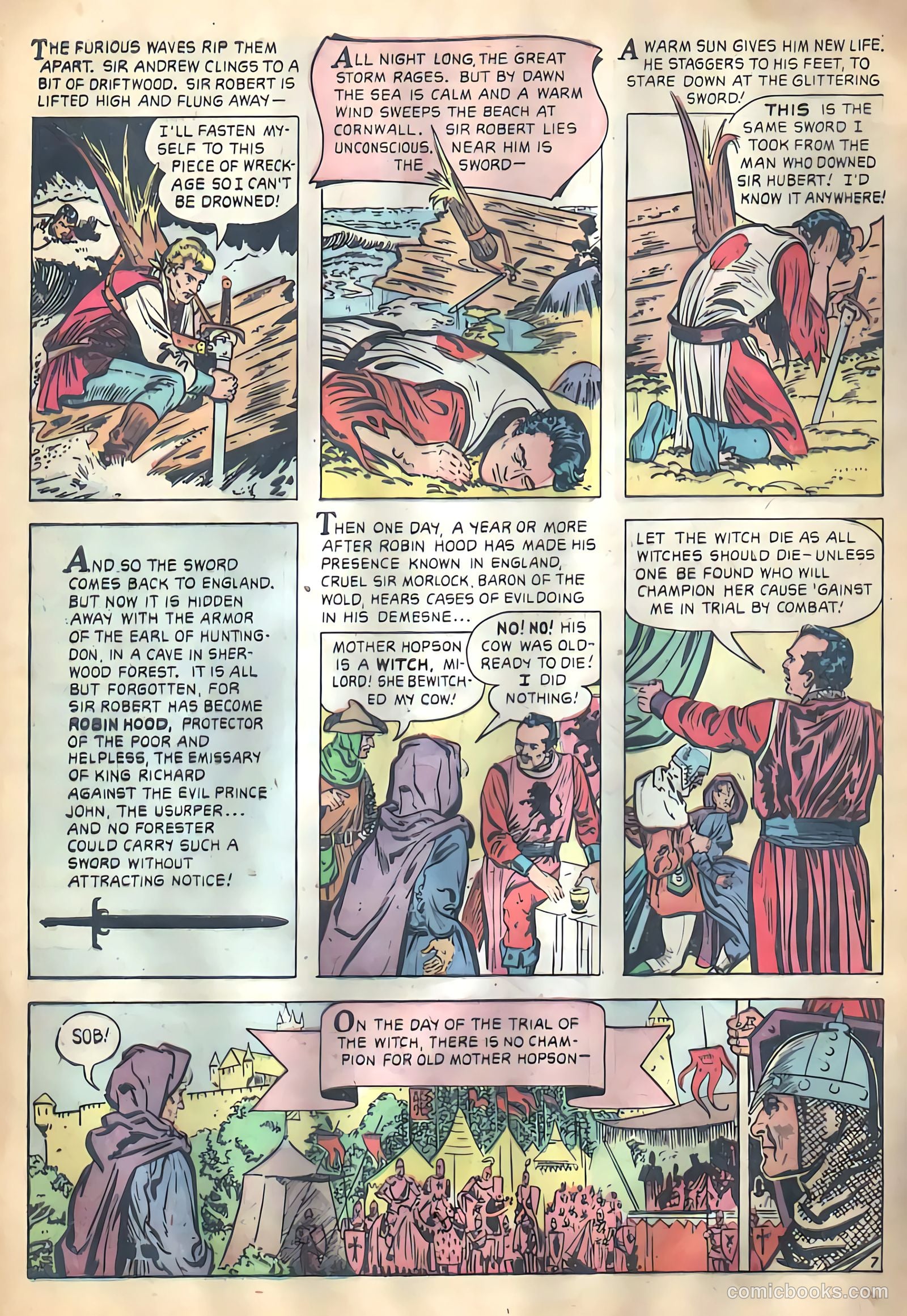 Robin Hood #2 (1957) — page 31 of 32