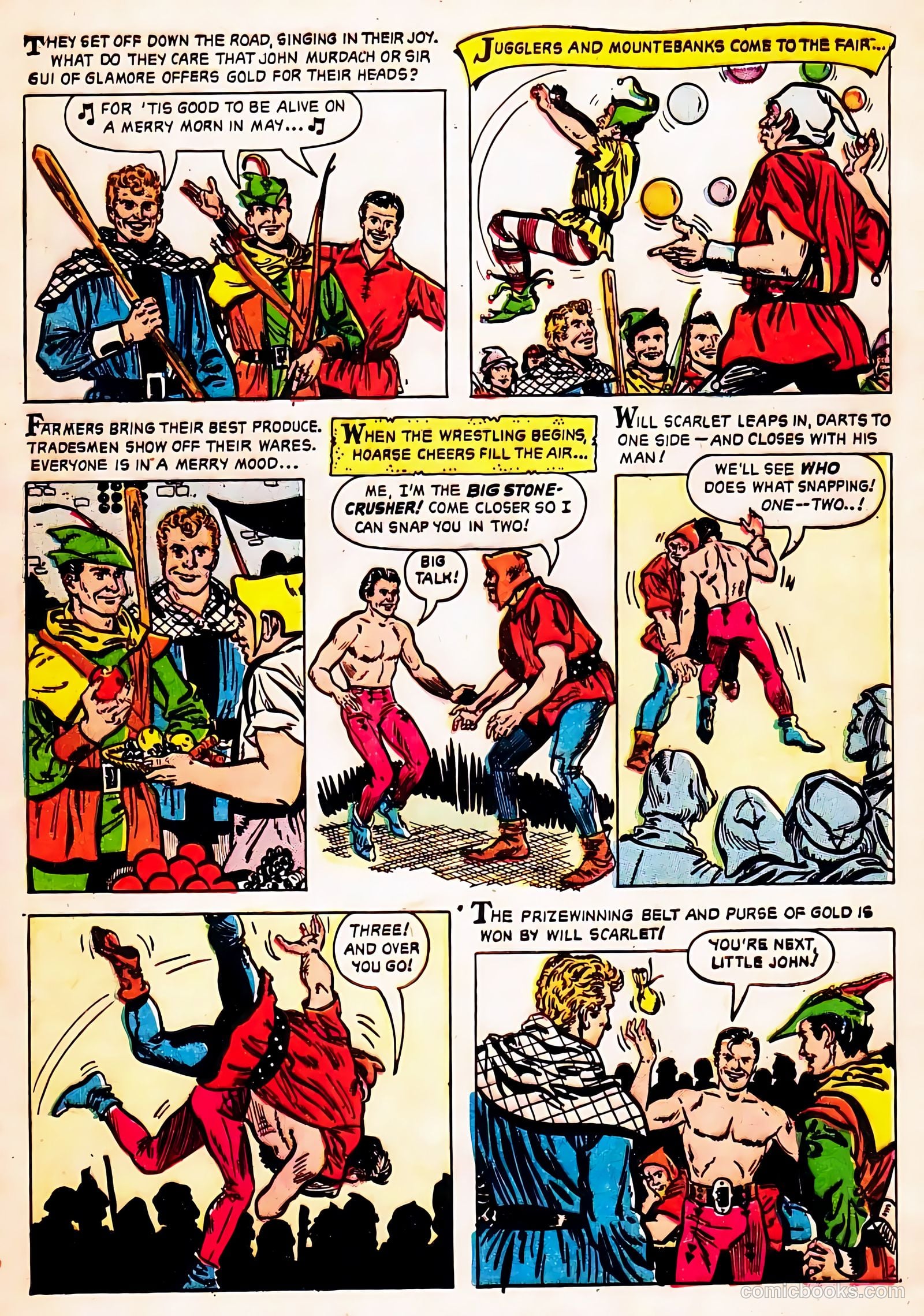Robin Hood #3 (1956) — page 4 of 36