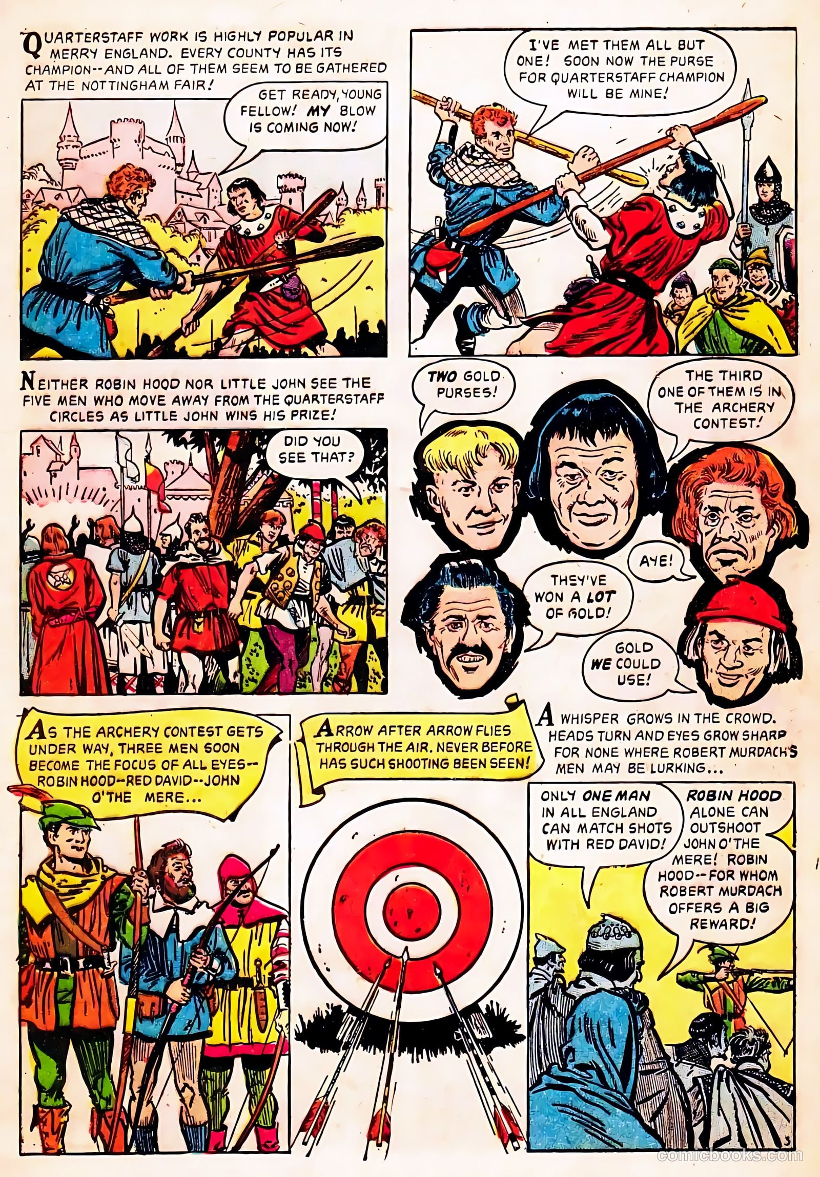 Robin Hood #3 (1956) — page 5 of 36