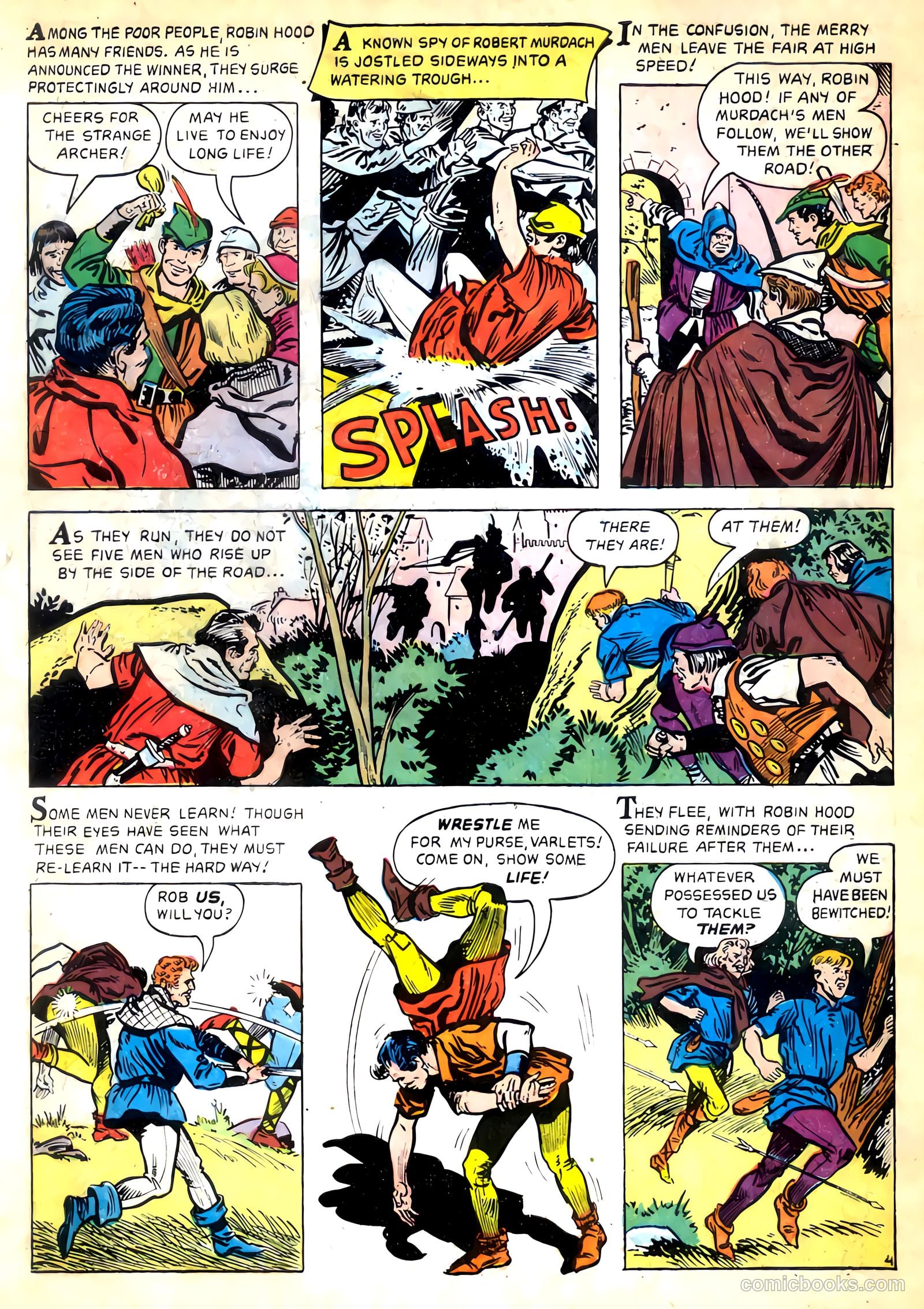 Robin Hood #3 (1956) — page 6 of 36