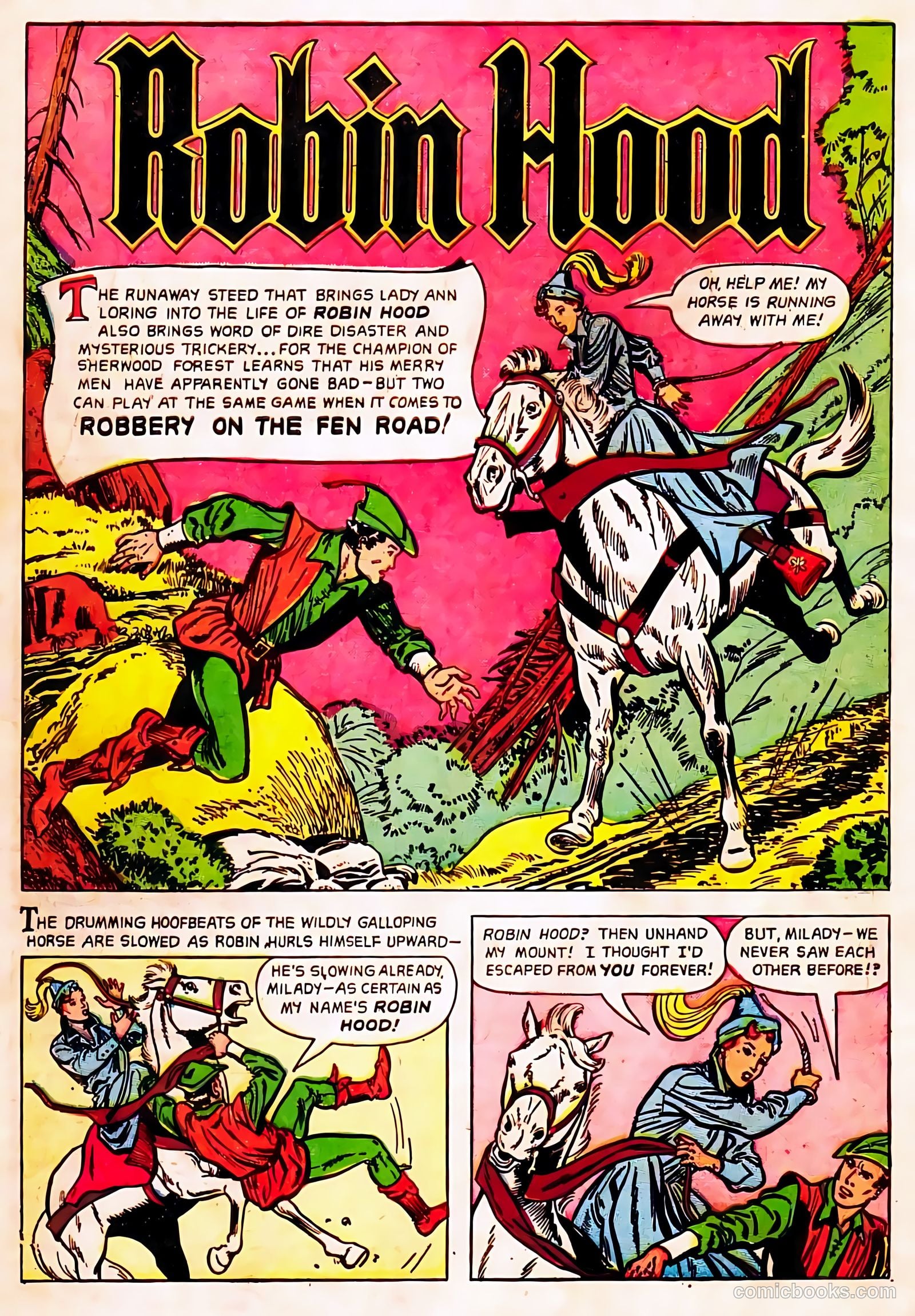Robin Hood #3 (1956) — page 10 of 36