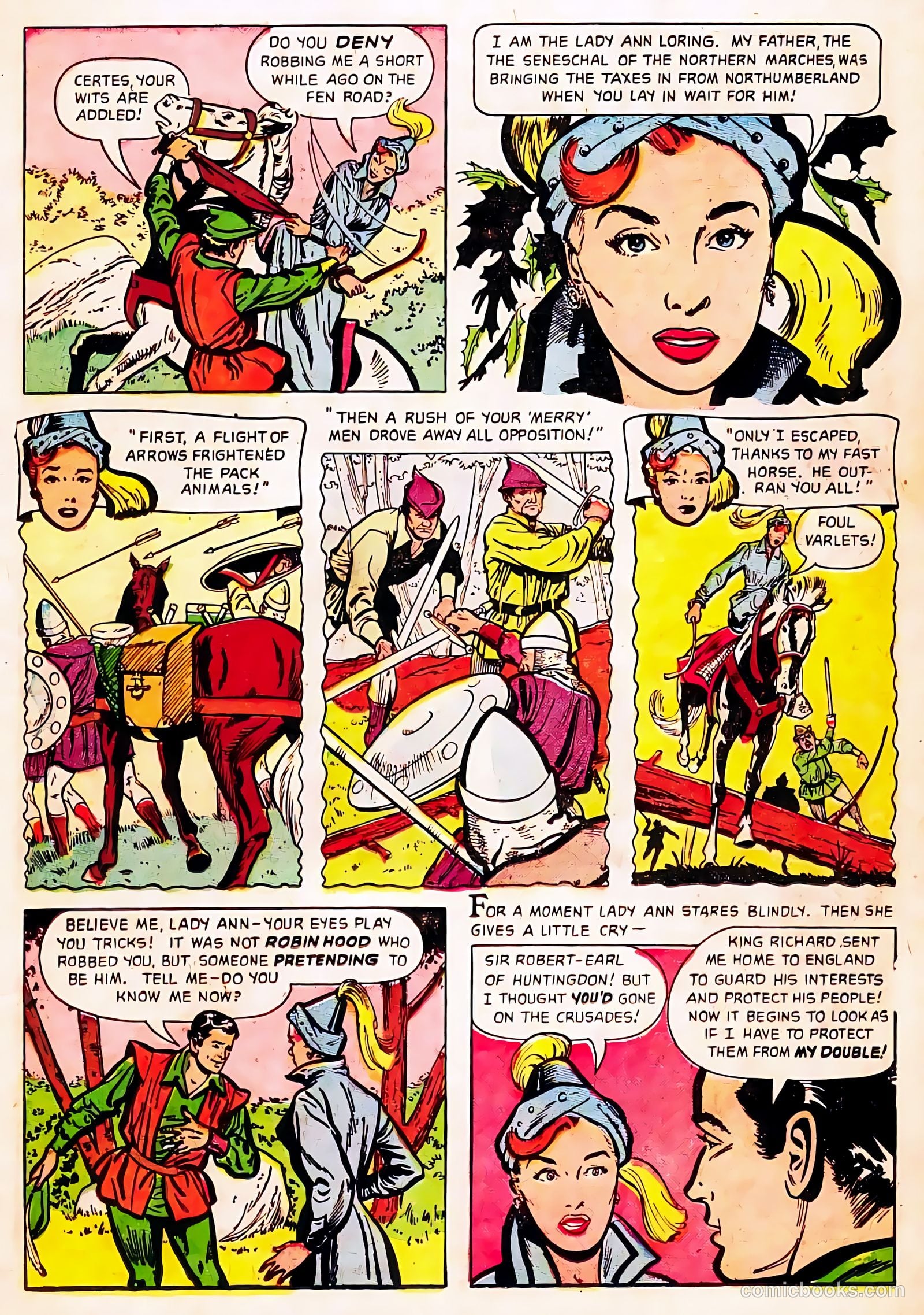 Robin Hood #3 (1956) — page 11 of 36