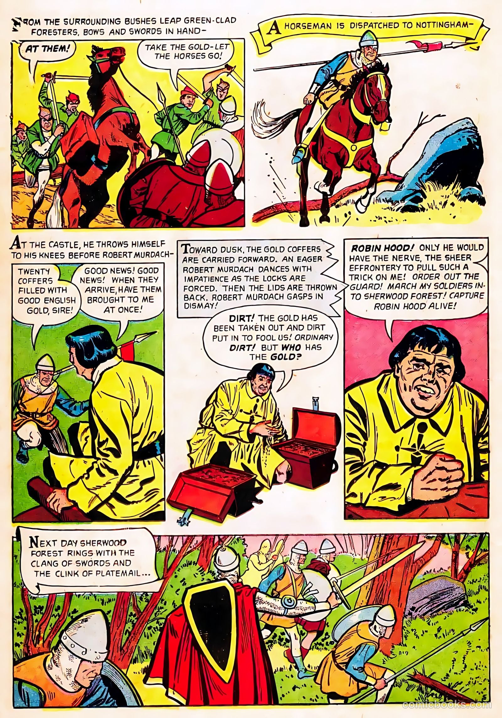 Robin Hood #3 (1956) — page 14 of 36