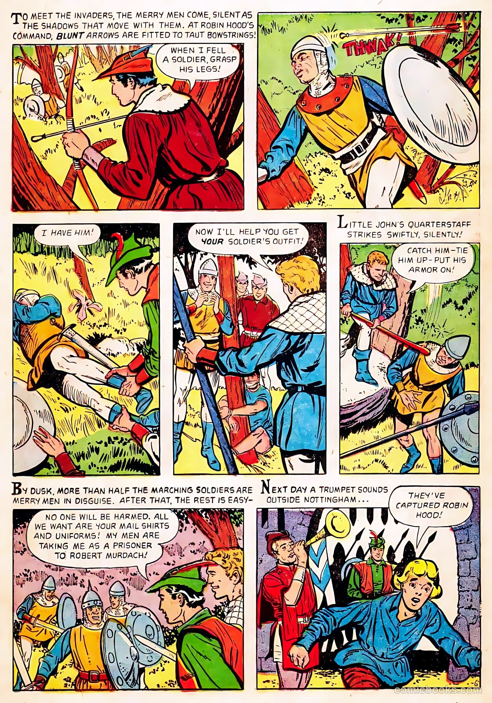 Robin Hood #3 (1956) — page 15 of 36