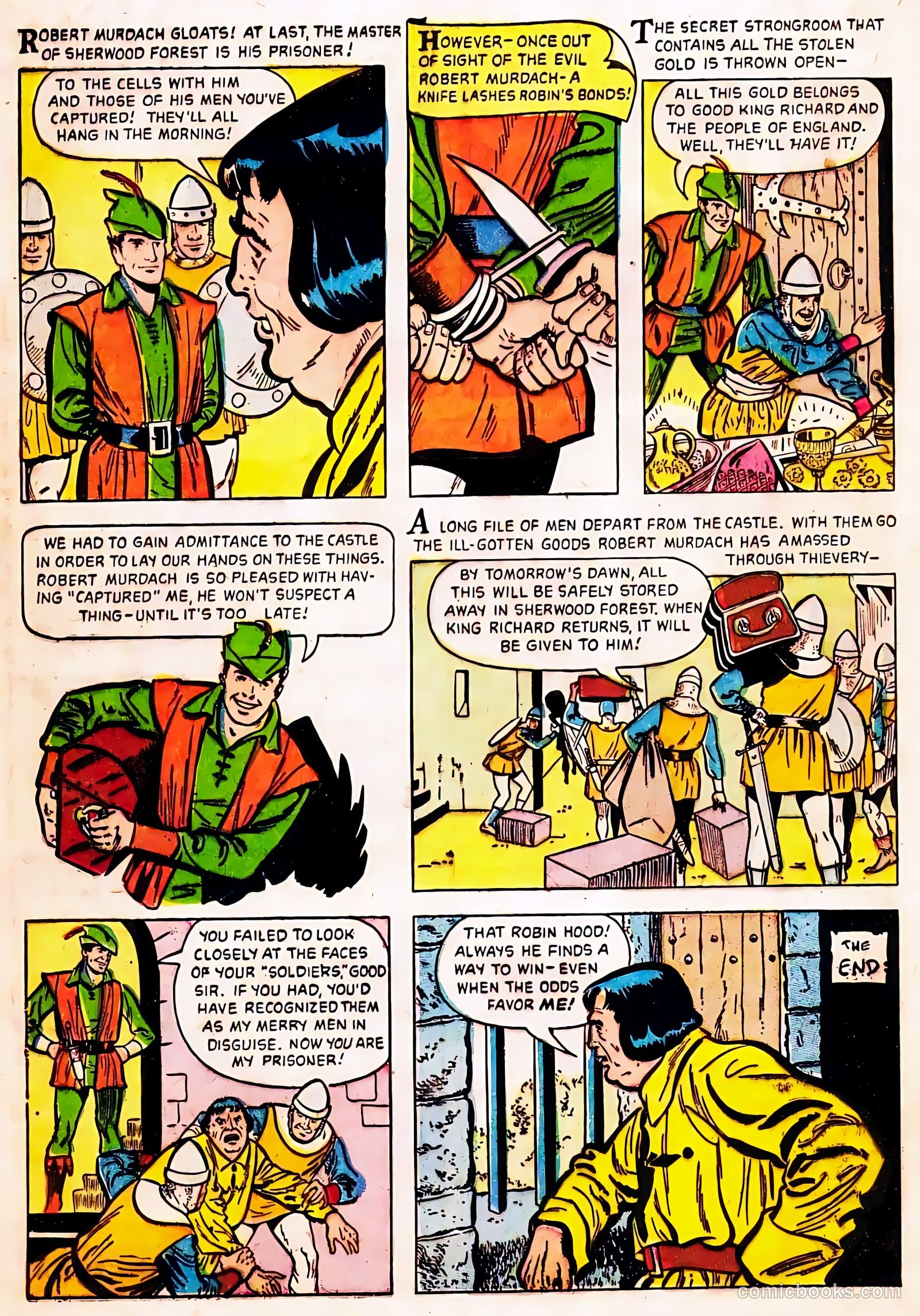 Robin Hood #3 (1956) — page 16 of 36